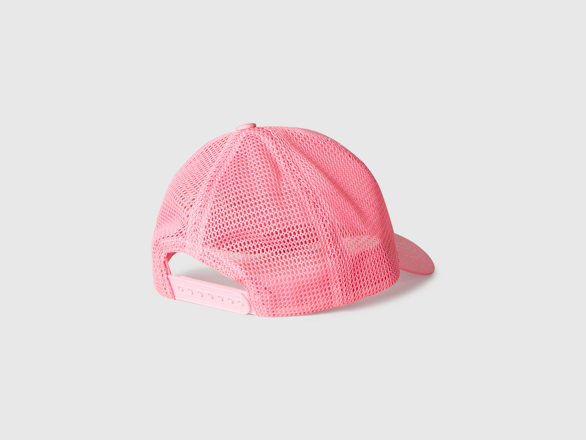 Cappello baseball in cotone e mesh