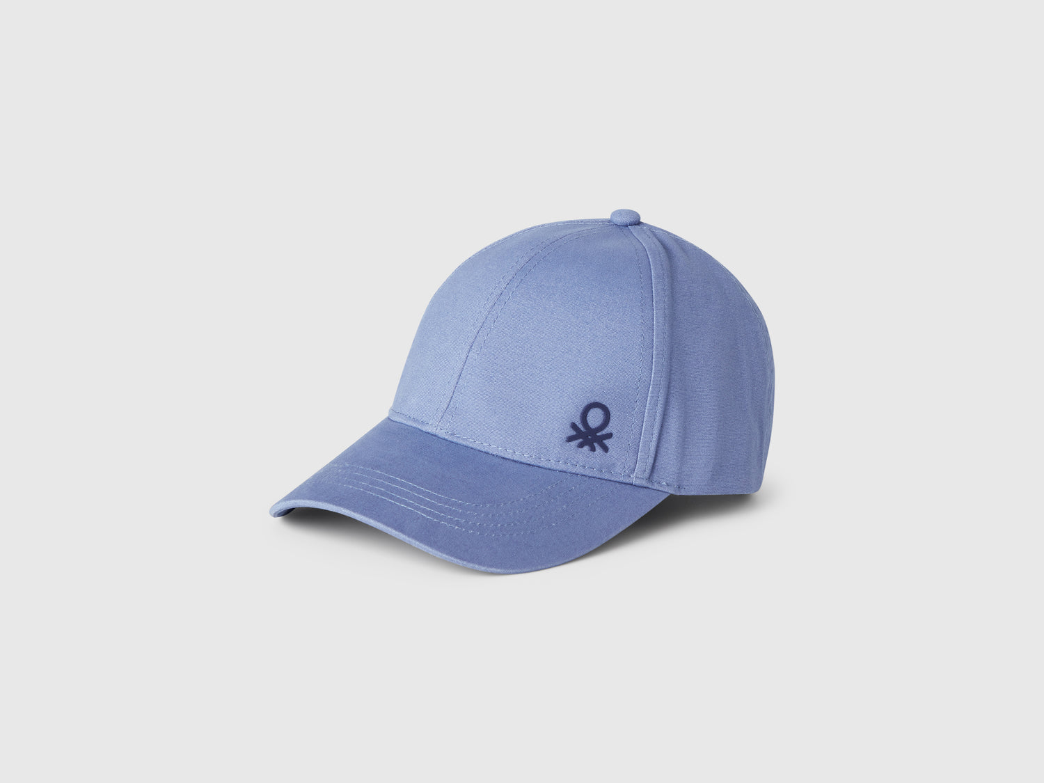 Cappellino con visiera da bambino azzurro | Benetton Outlet