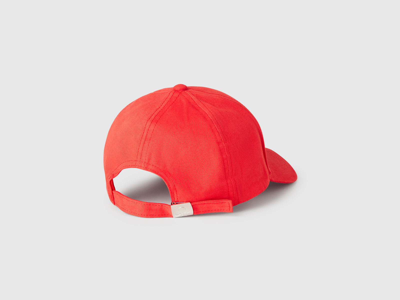 Cappellino con visiera da bambino rosso 2 | Benetton Outlet