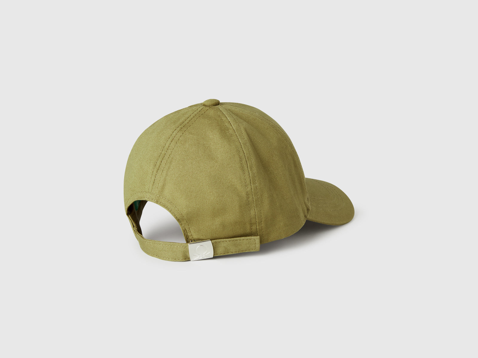 Cappellino con visiera da bambino verde oliva 2 | Benetton Outlet