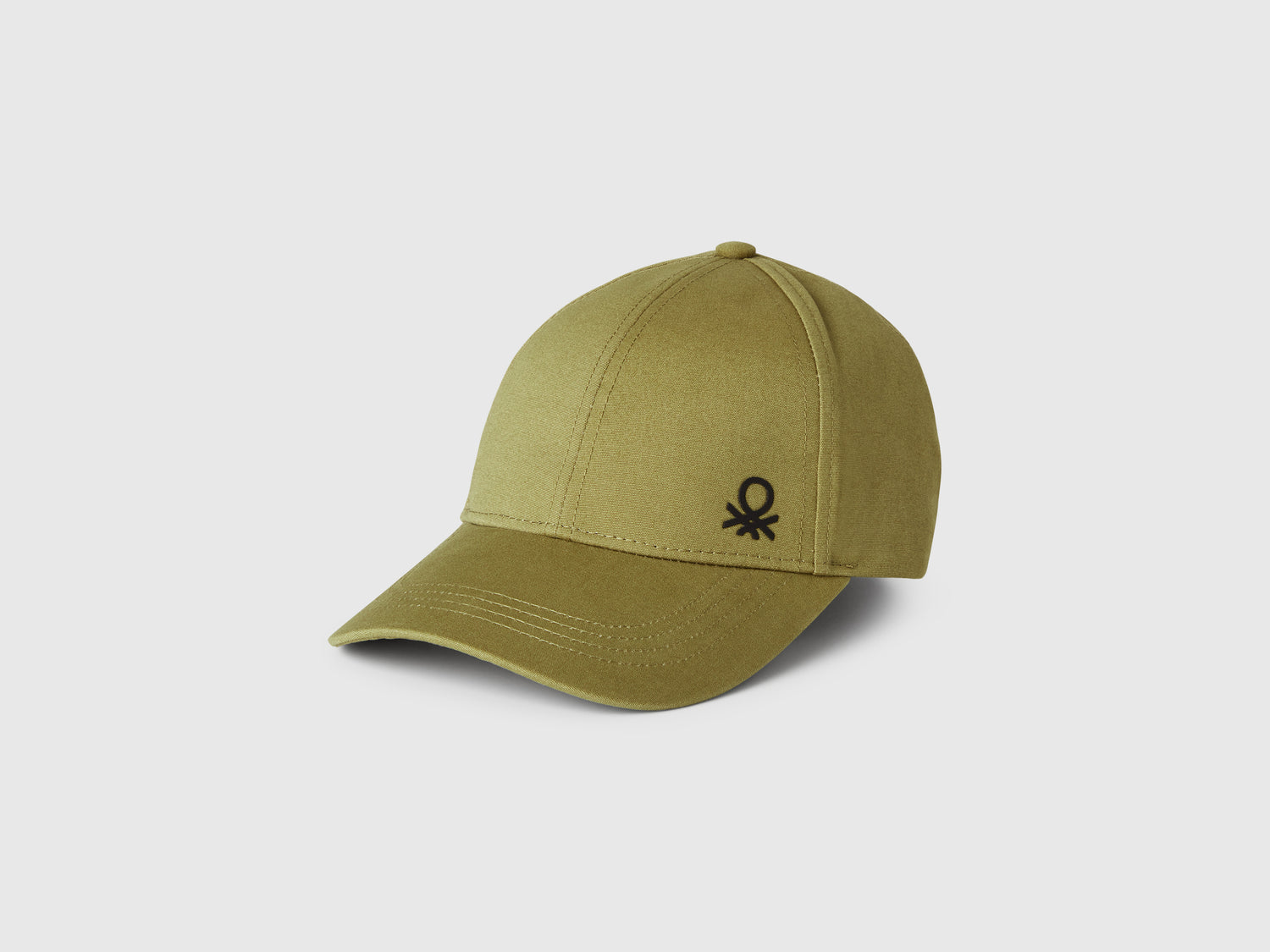 Cappellino con visiera da bambino verde oliva | Benetton Outlet