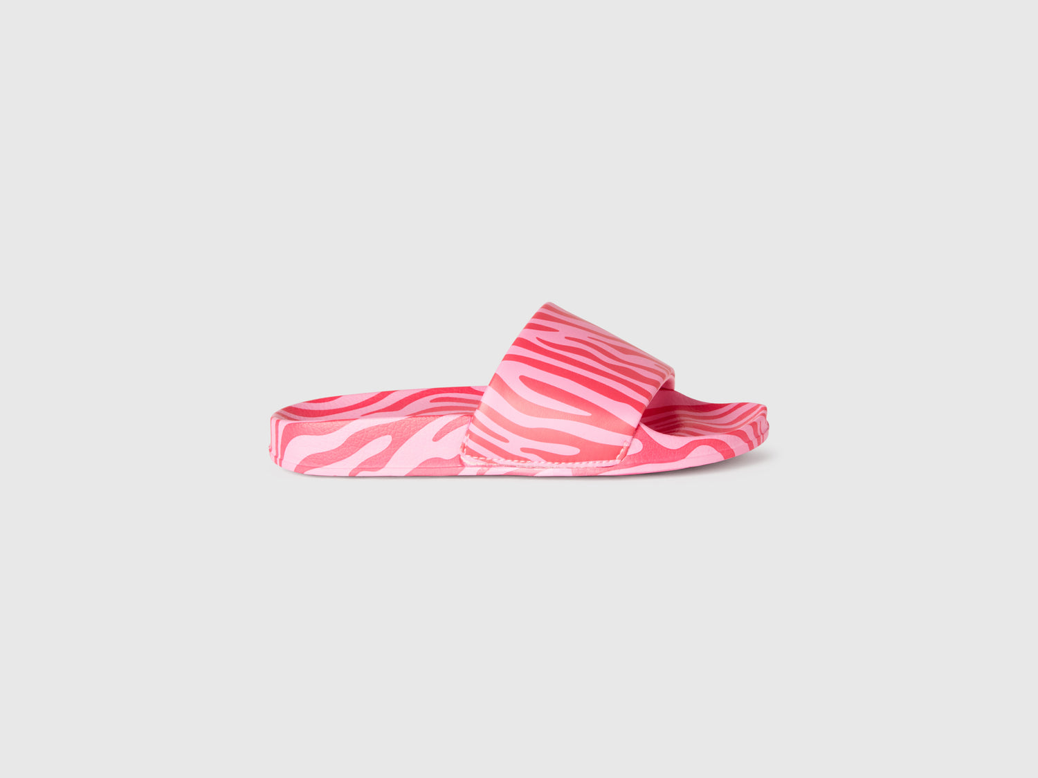 Ciabatte con stampa animalier da bambino multi-color | Benetton Outlet