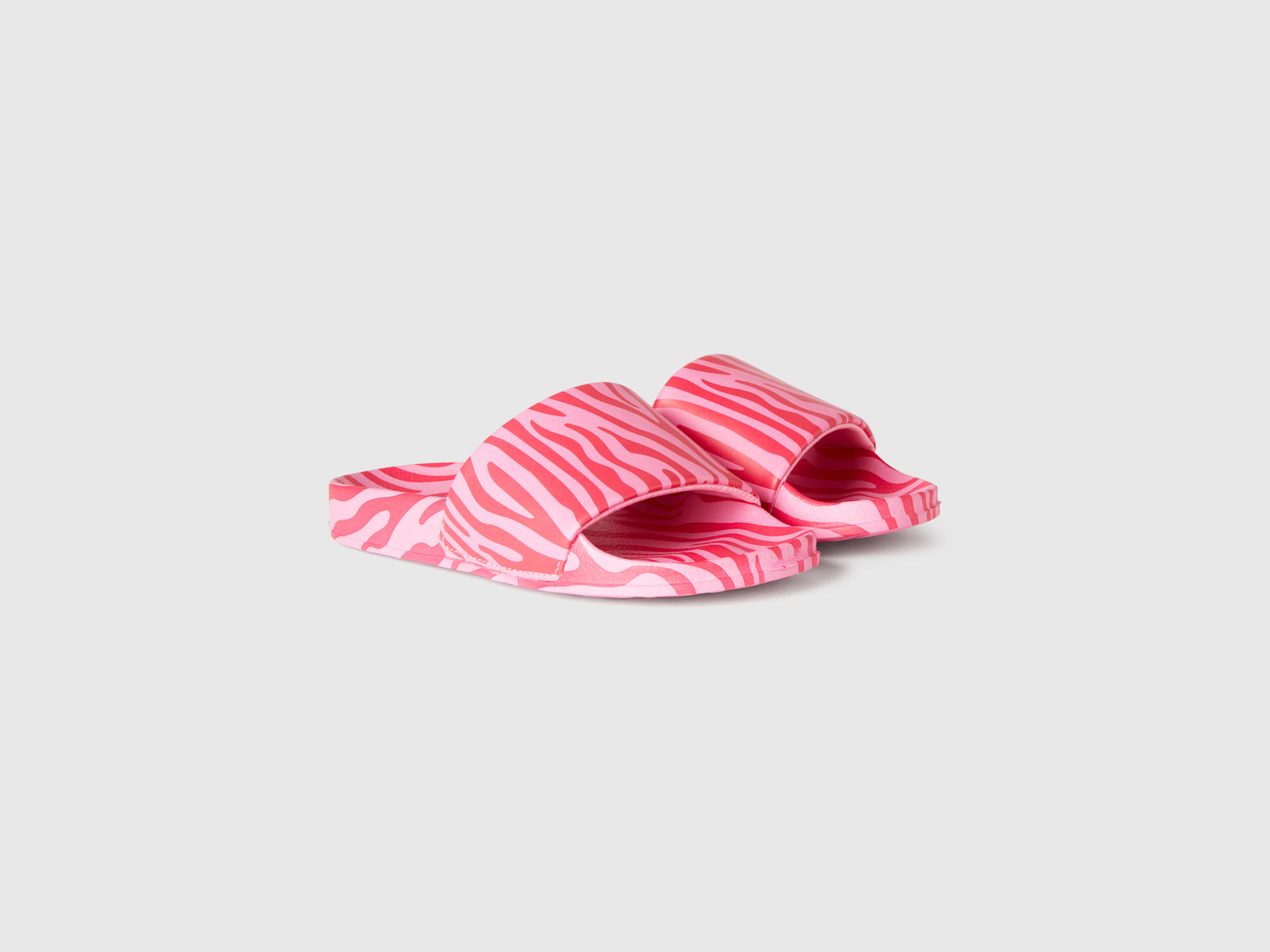 Ciabatte con stampa animalier da bambino multi-color 3 | Benetton Outlet