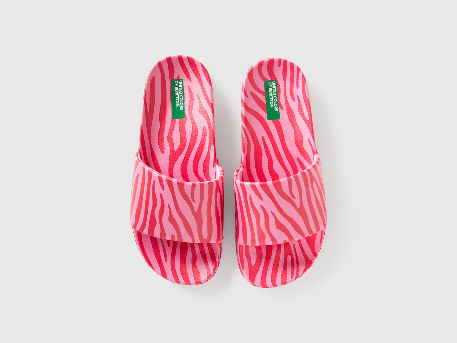 Ciabatte con stampa animalier da bambino multi-color 4 | Benetton Outlet