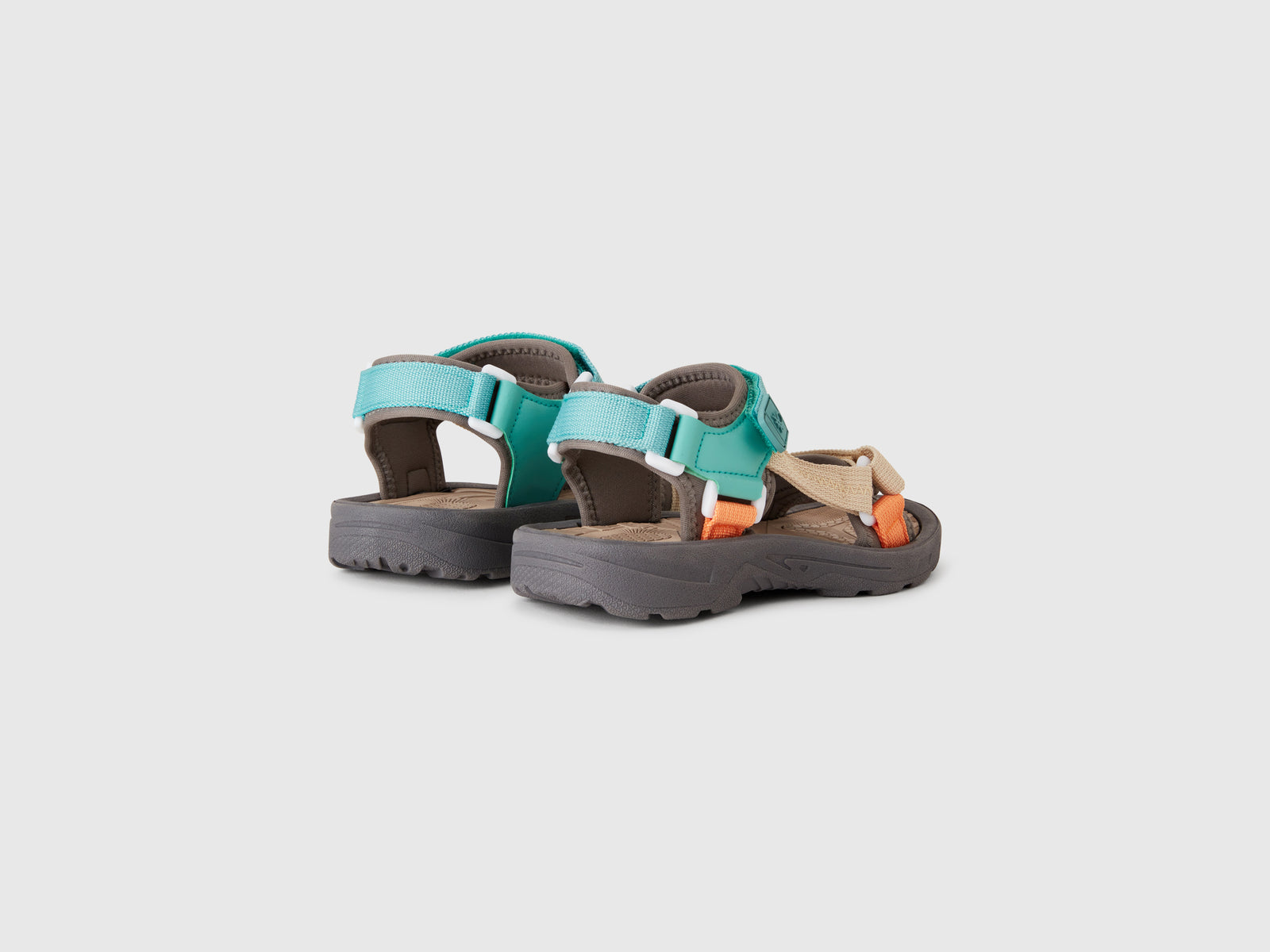 Sandali aperti da bambino grigio 2 | Benetton Outlet
