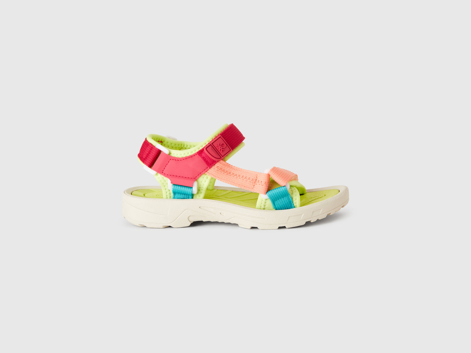 Sandali aperti da bambino lime | Benetton Outlet