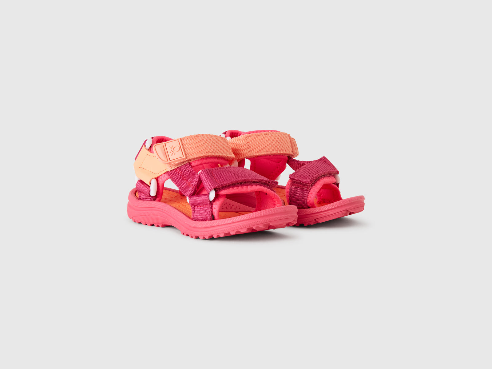 Sandali aperti da bimbo rosa 3 | Benetton Outlet