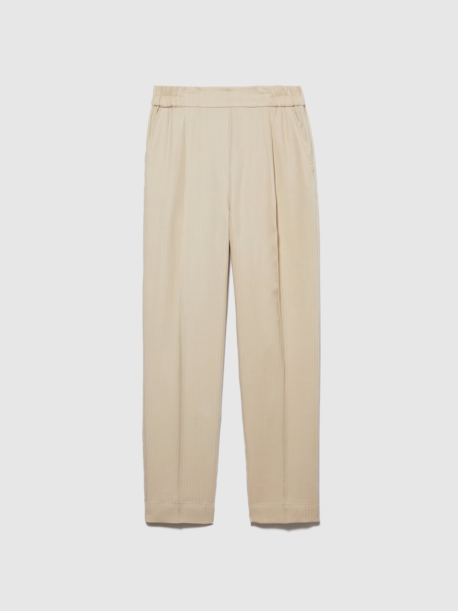Joggers tinta unita da donna beige | Sisley Outlet