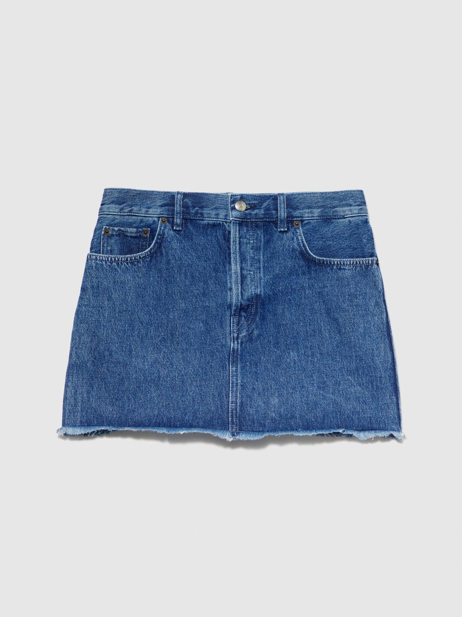 Minigonna di jeans da donna blu | Sisley Outlet