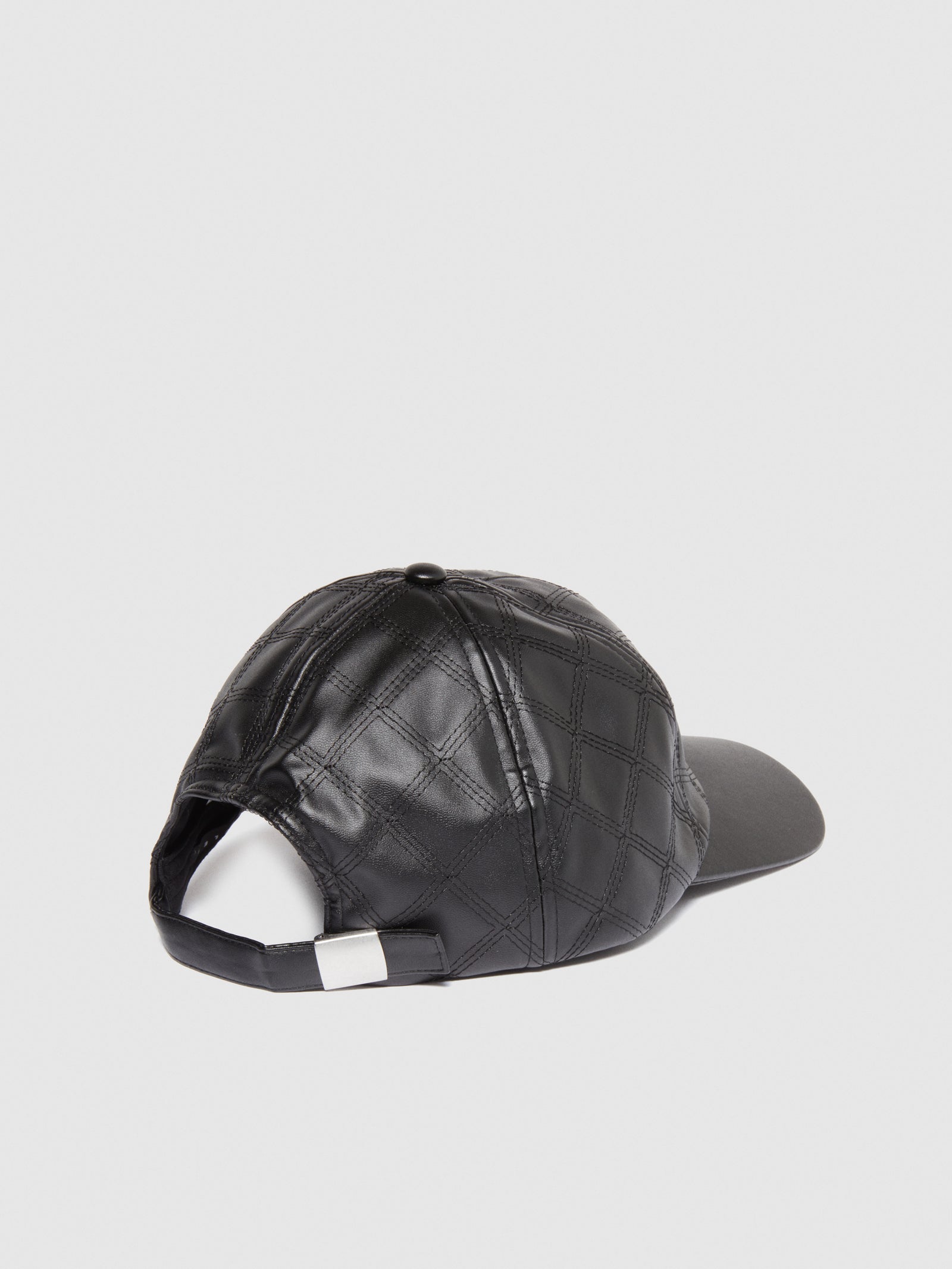 Cappello impunturato da donna nero 2 | Sisley Outlet