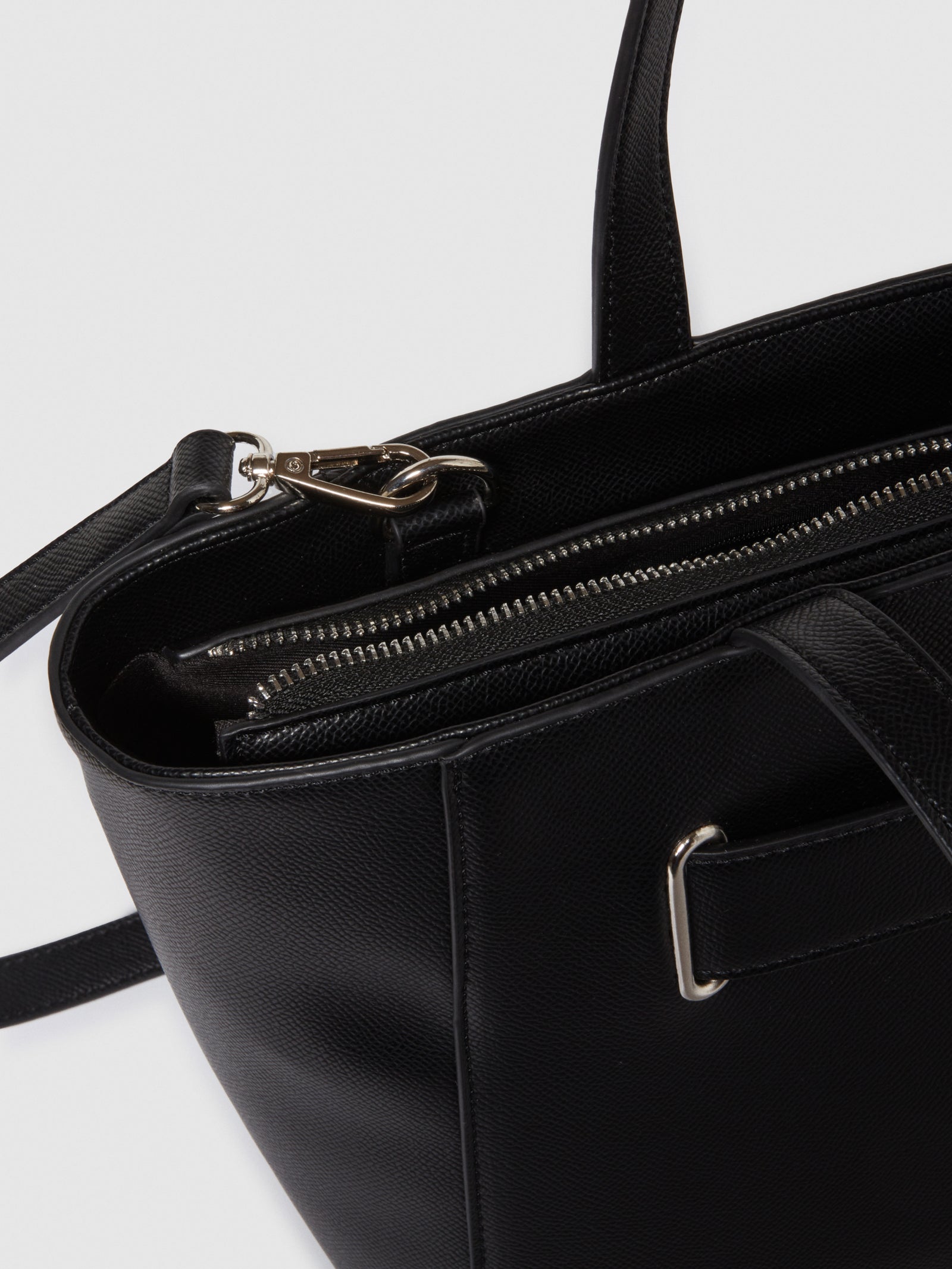 Borsa tote con tracolla da donna nero 3 | Sisley Outlet