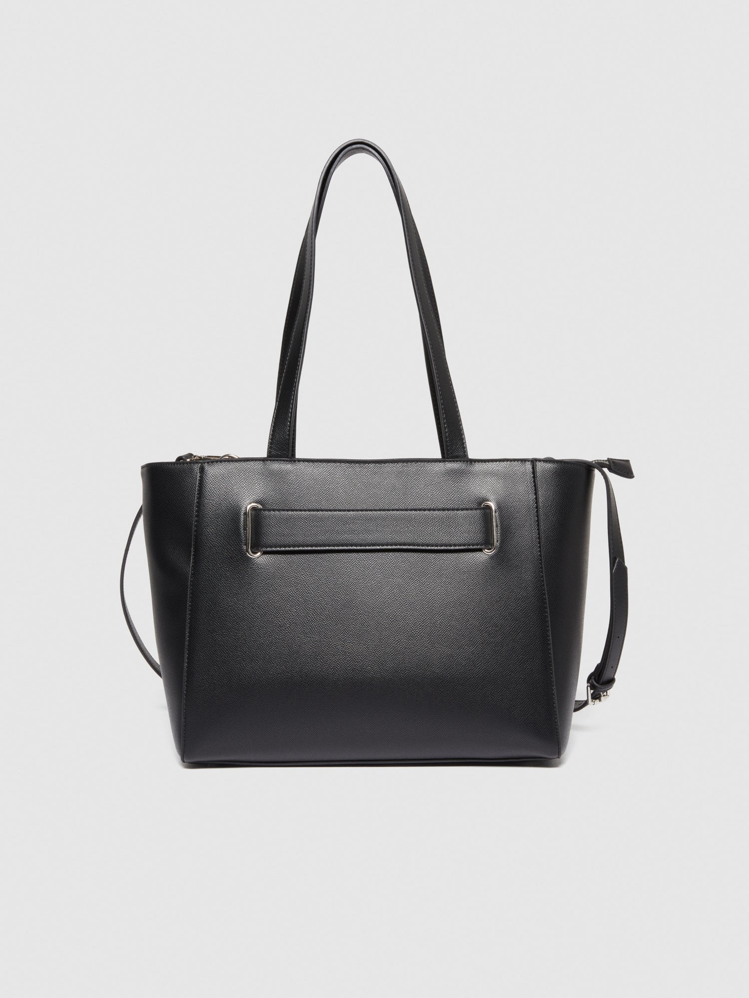 Bolso de mano con bandolera da donna nero | Sisley Outlet
