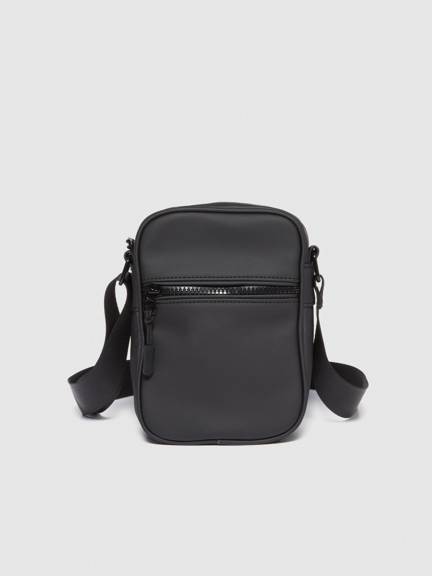 Tracolla tinta unita da uomo nero | Sisley Outlet