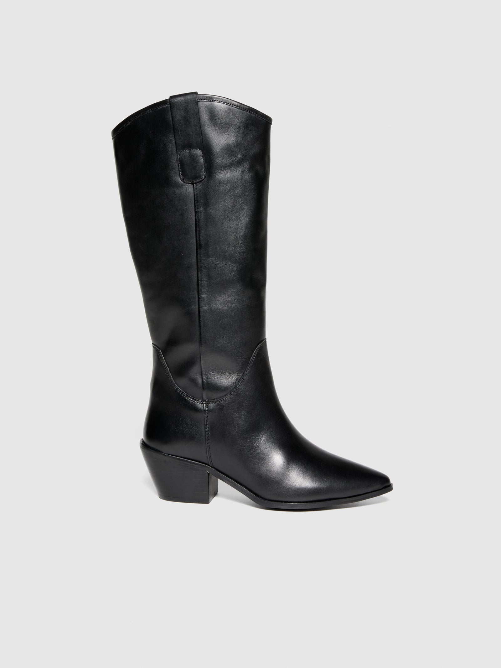 Campers de cuero da donna nero 4 | Sisley Outlet