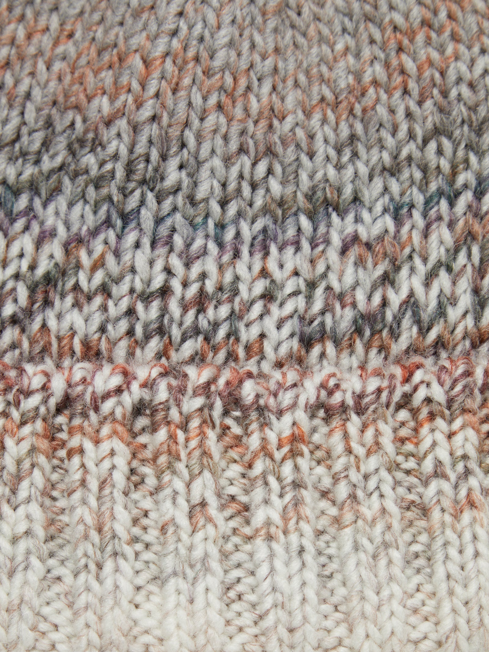 Berretto in misto lana sfumata da donna beige 2 | Sisley Outlet