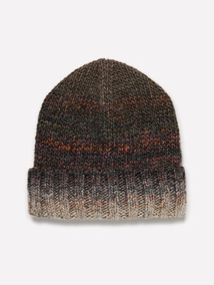 Shaded wool blend hat