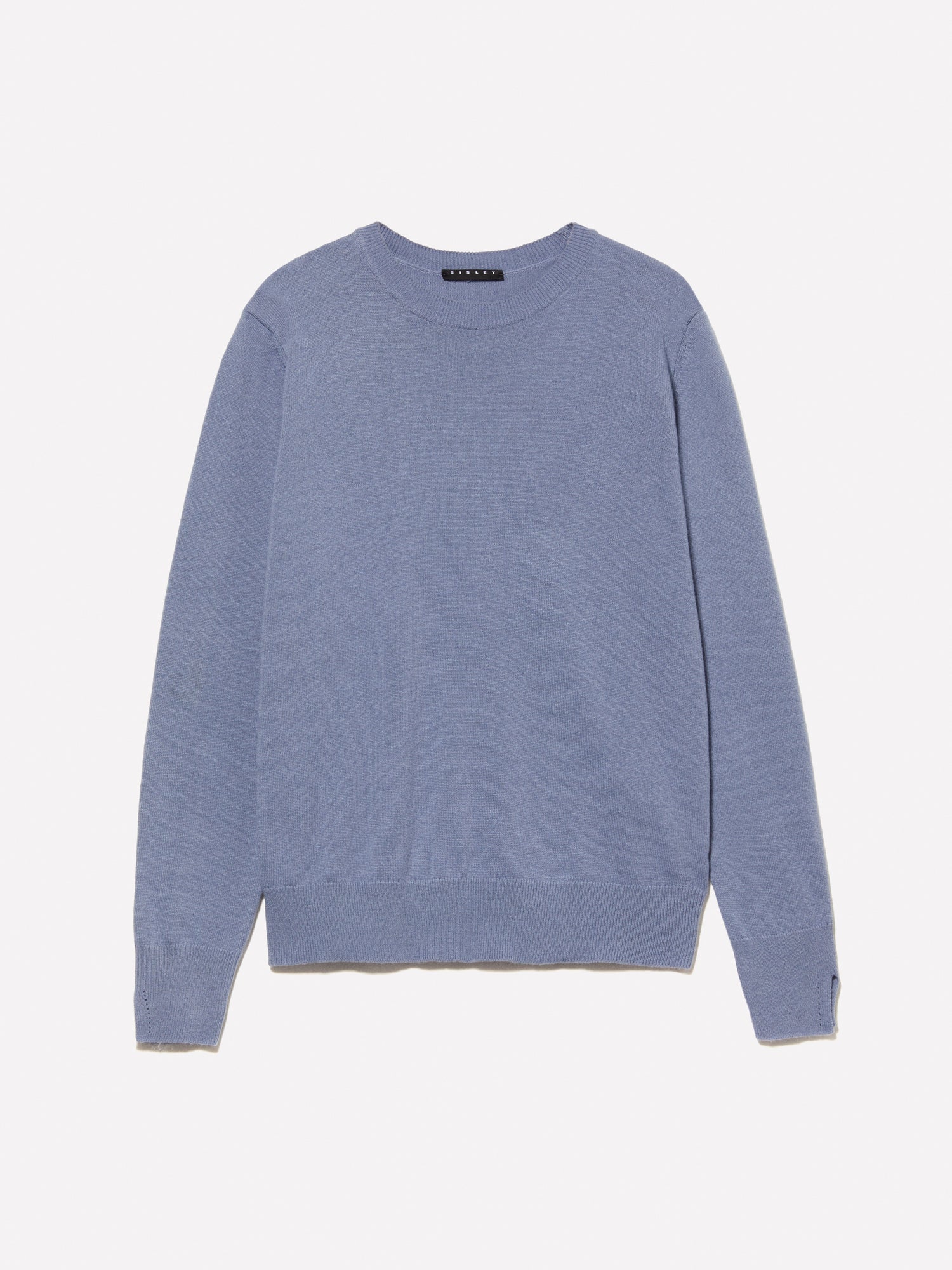Maglia girocollo regular fit da donna blu | Sisley Outlet