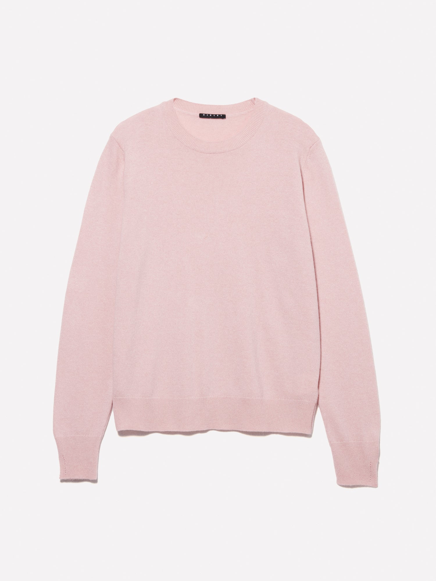 Maglia girocollo regular fit da donna rosa | Sisley Outlet