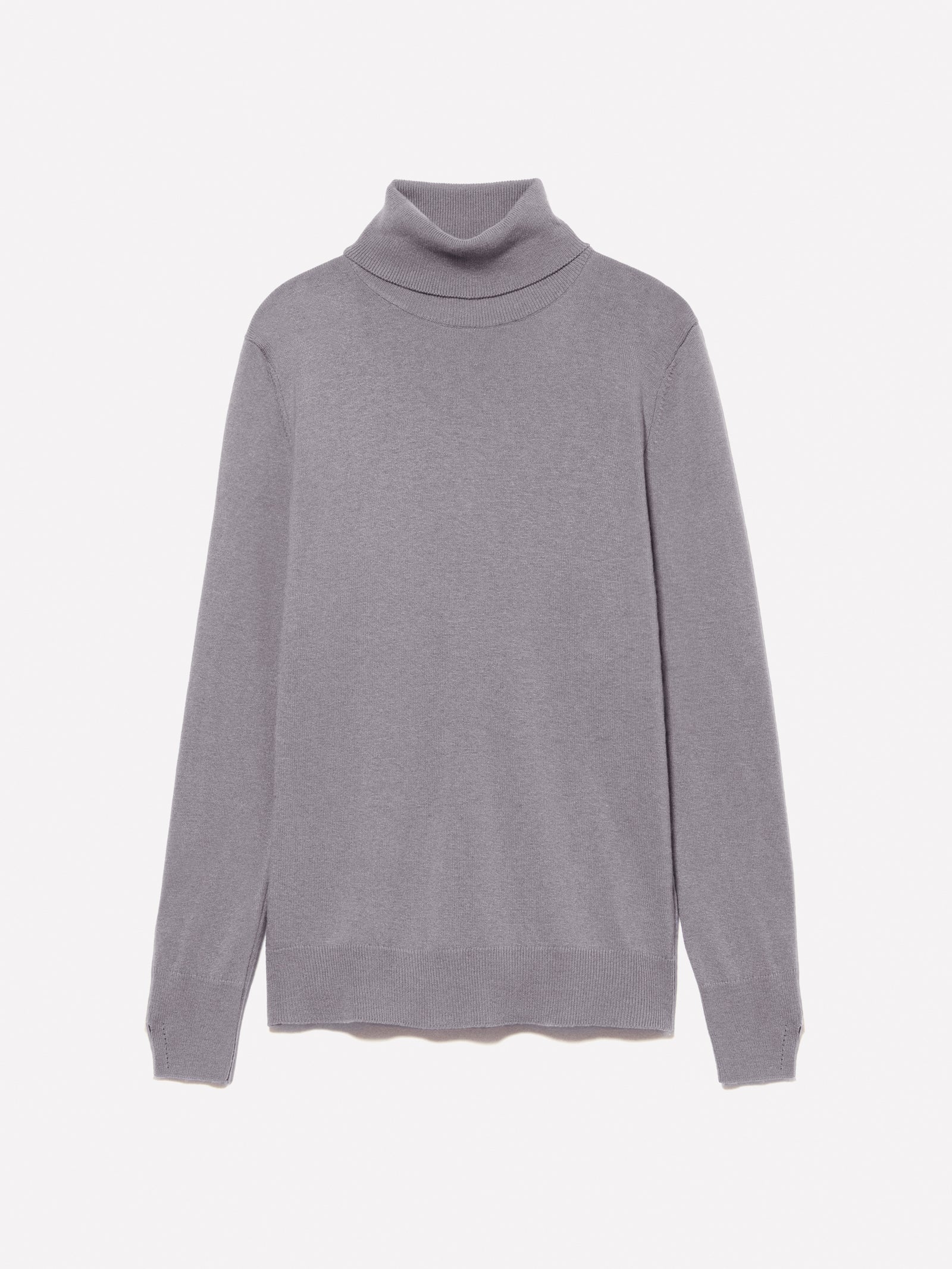Maglia dolcevita regular fit da donna grigio scuro | Sisley Outlet