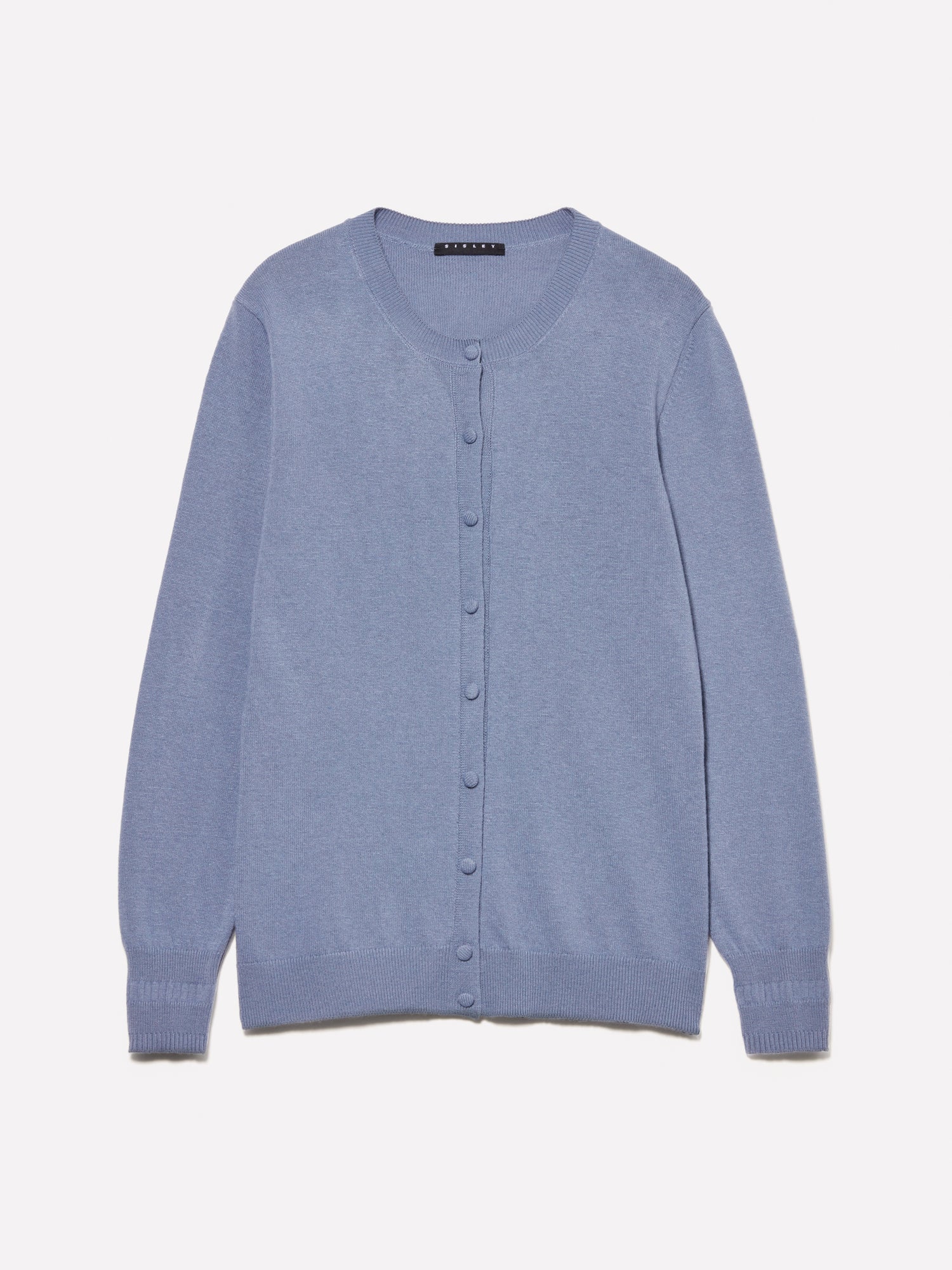 Cardigan in maglia da donna blu | Sisley Outlet