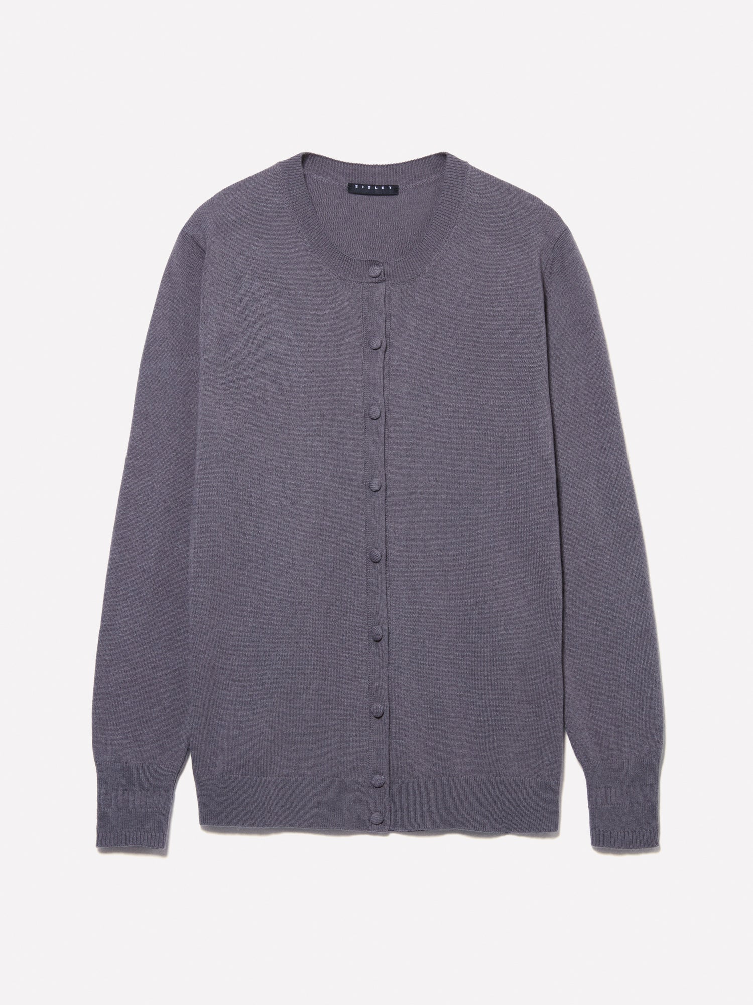 Cardigan in maglia da donna grigio scuro | Sisley Outlet