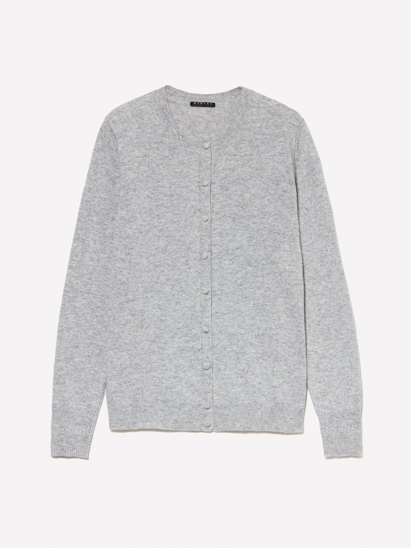 Cardigan in maglia da donna grigio | Sisley Outlet