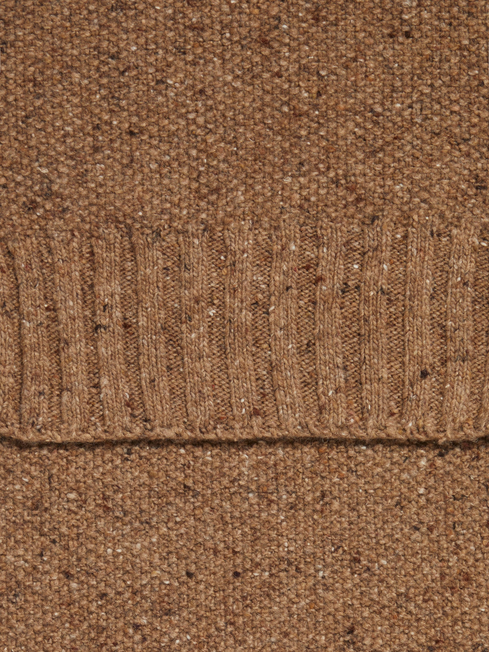 Sciarpa in maglia da uomo marrone 2 | Sisley Outlet