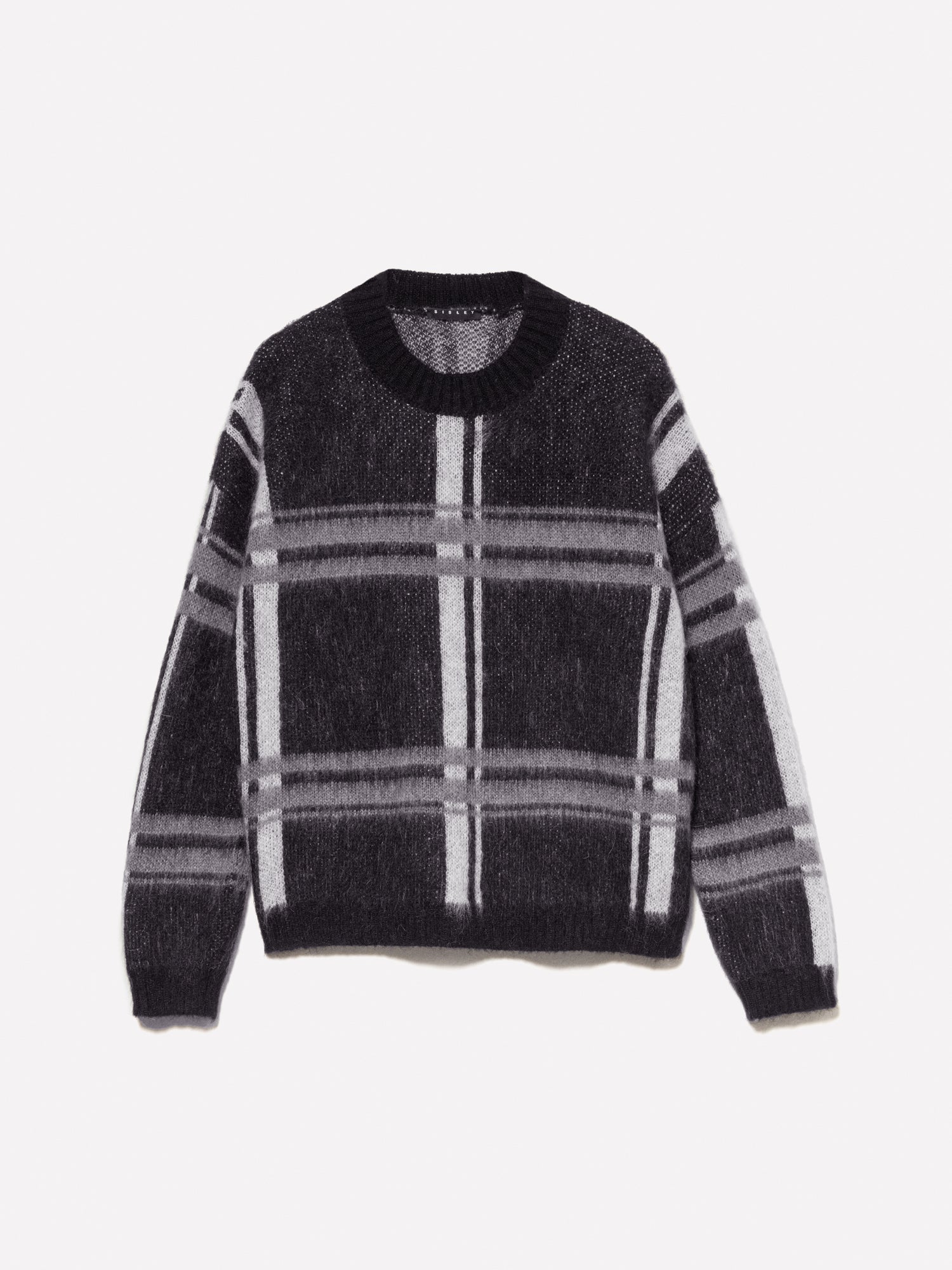 Maglia con motivo a righe da donna nero | Sisley Outlet