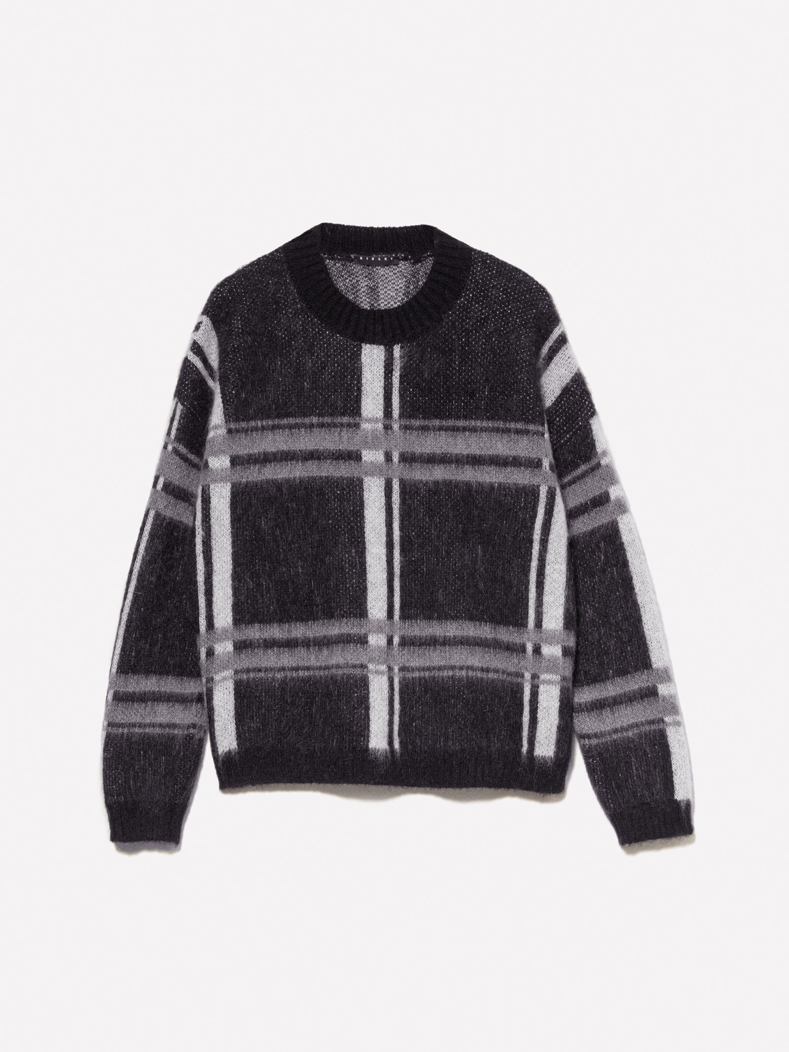 Maglia con motivo a righe da donna nero | Sisley Outlet