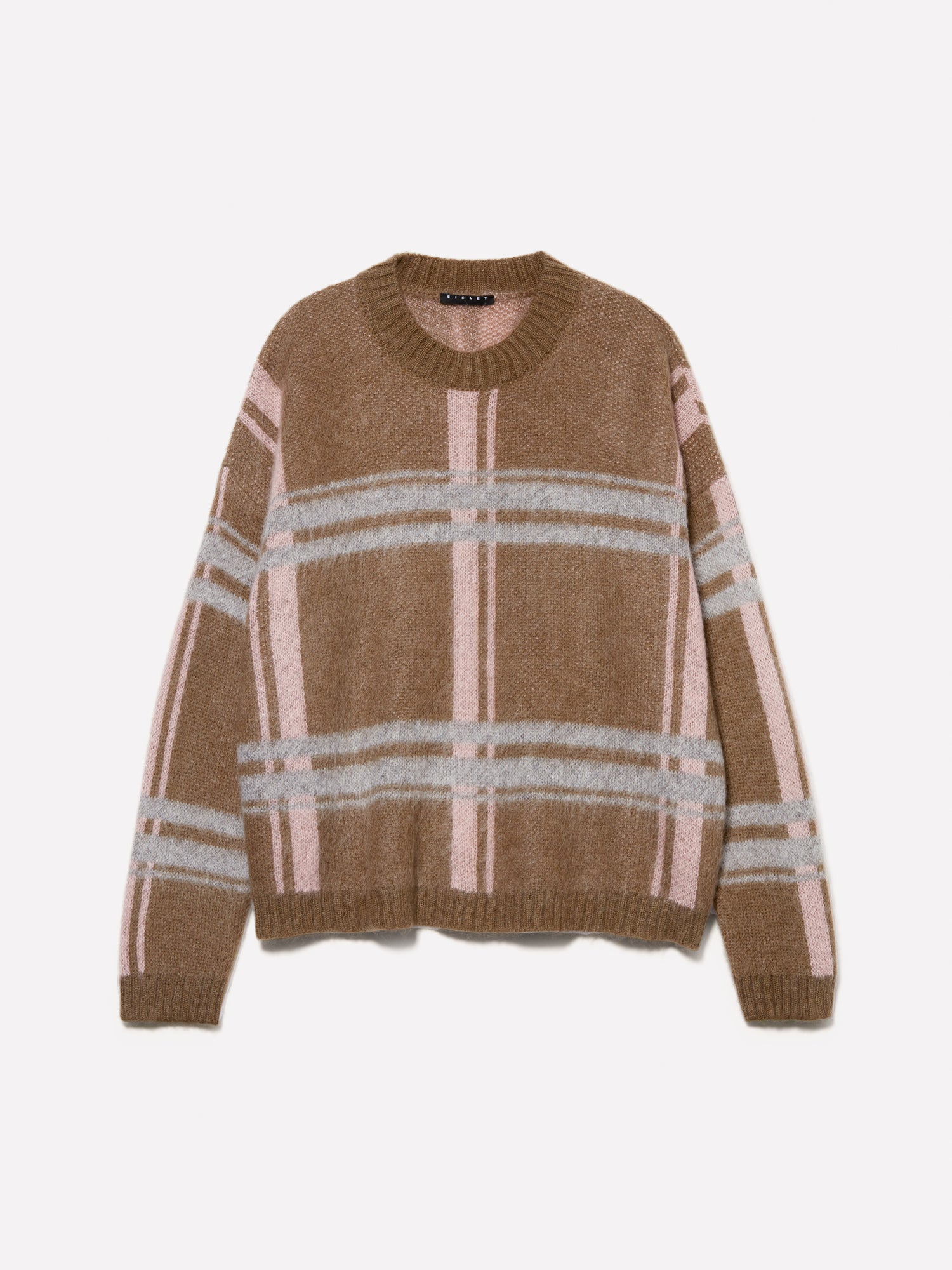 Maglia con motivo a righe da donna marrone | Sisley Outlet