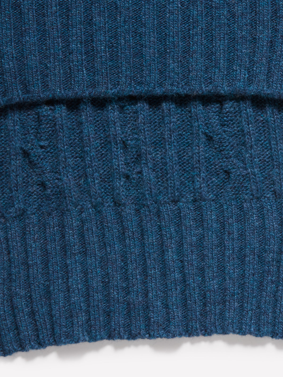 Sciarpa in maglia di misto lana