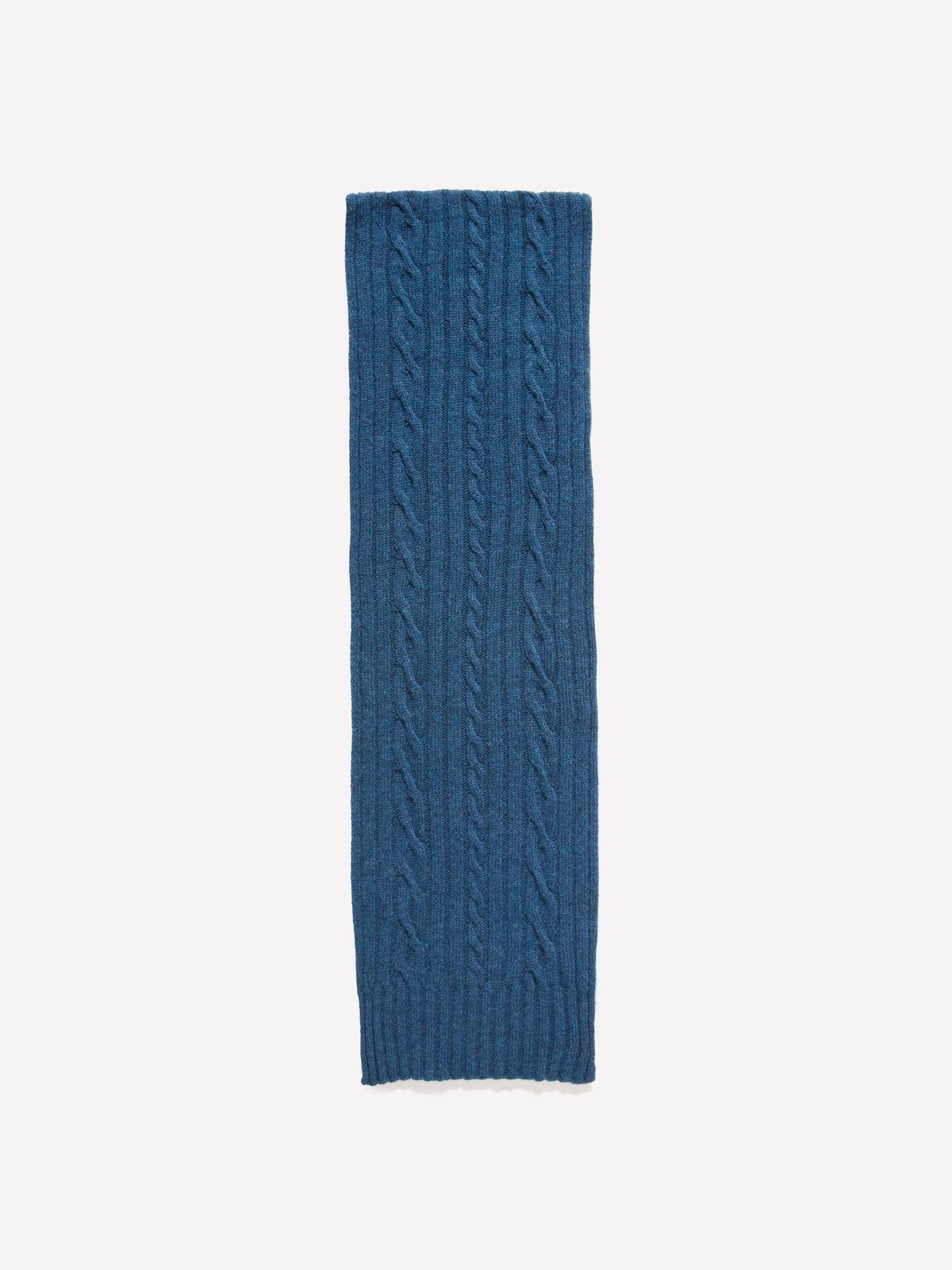 Sciarpa in maglia di misto lana