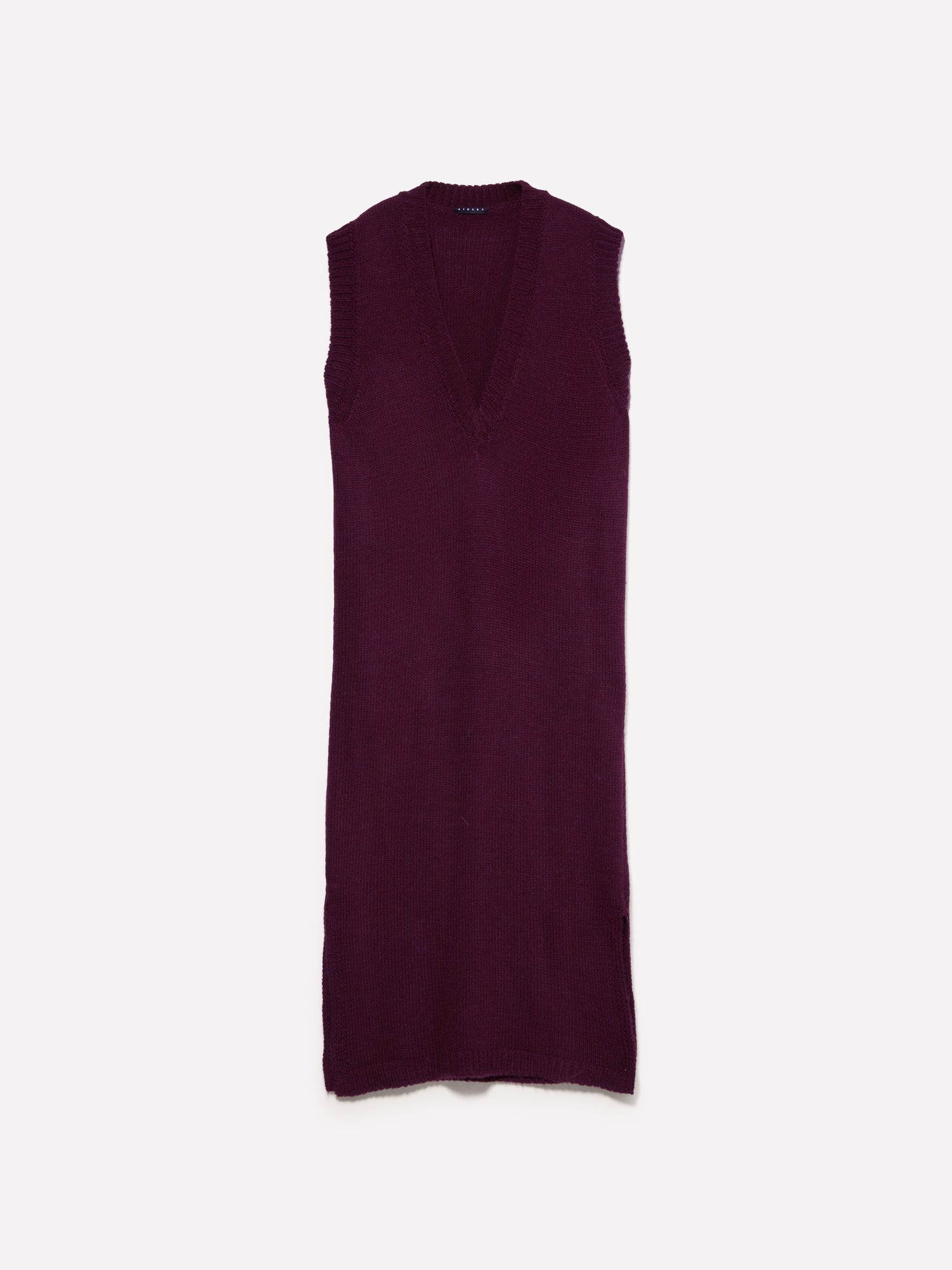 Vestito gilet in maglia da donna prugna | Sisley Outlet