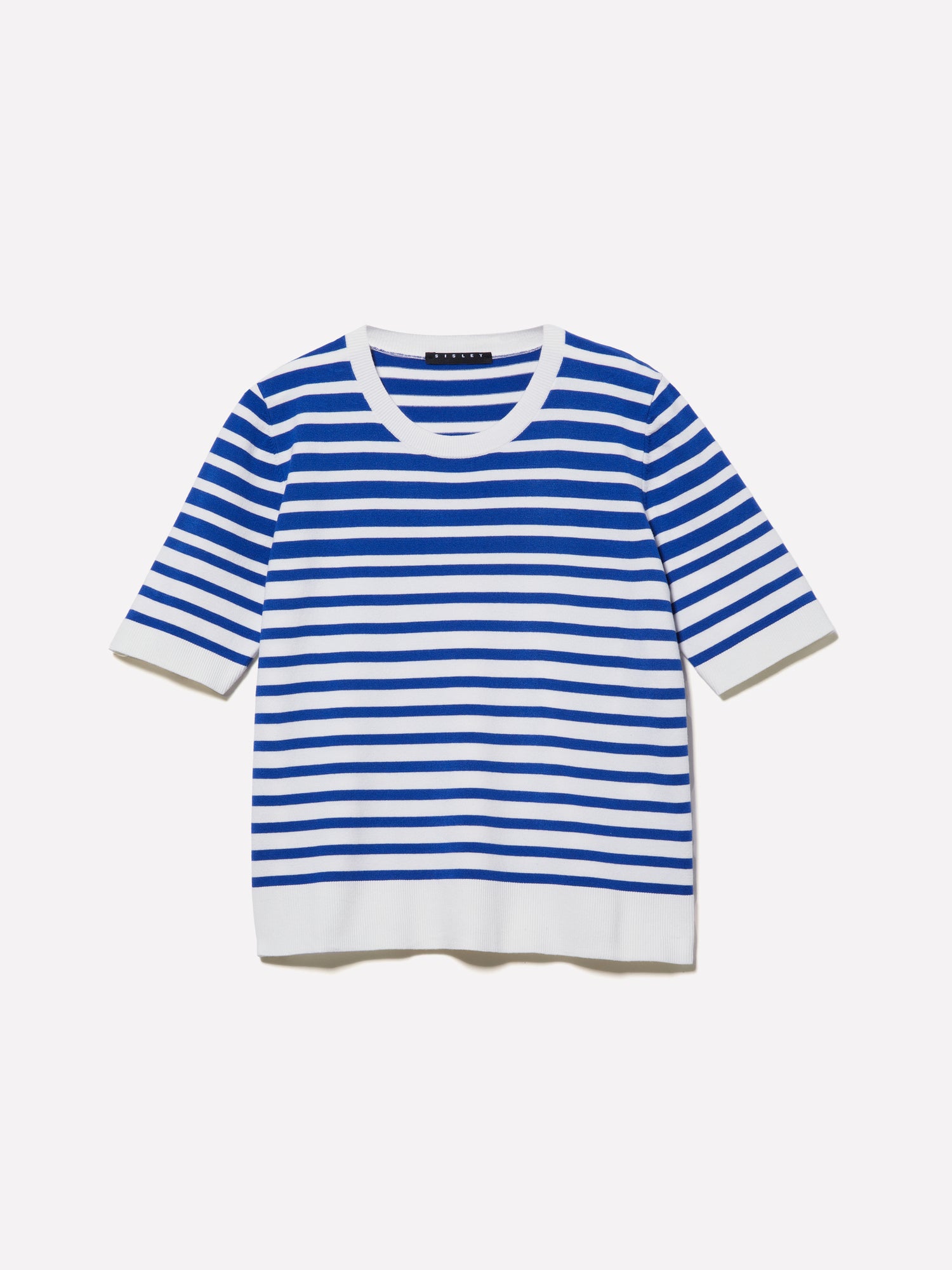 Maglia rigata e da donna blu | Sisley Outlet