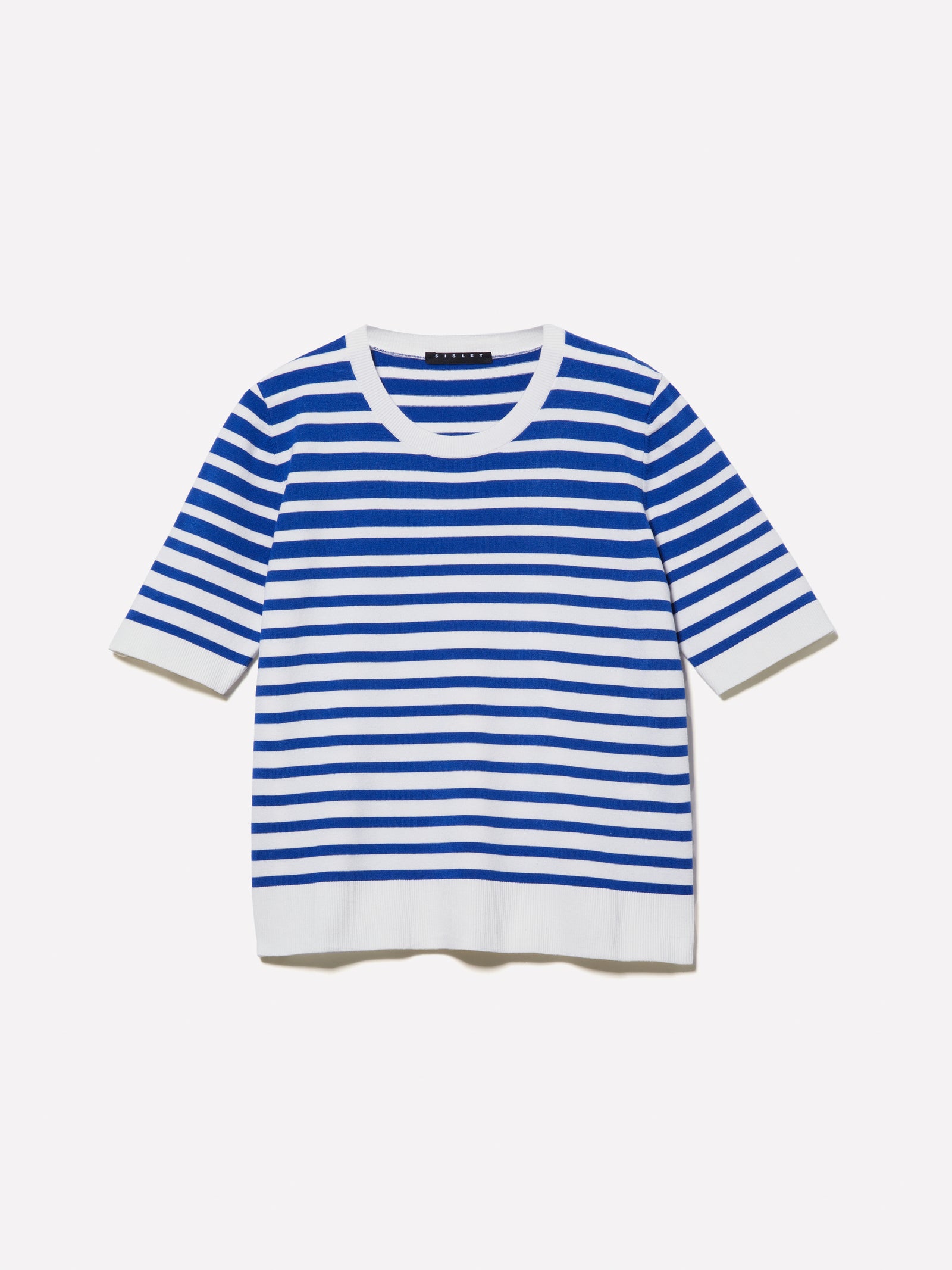 Maglia rigata e da donna blu | Sisley Outlet
