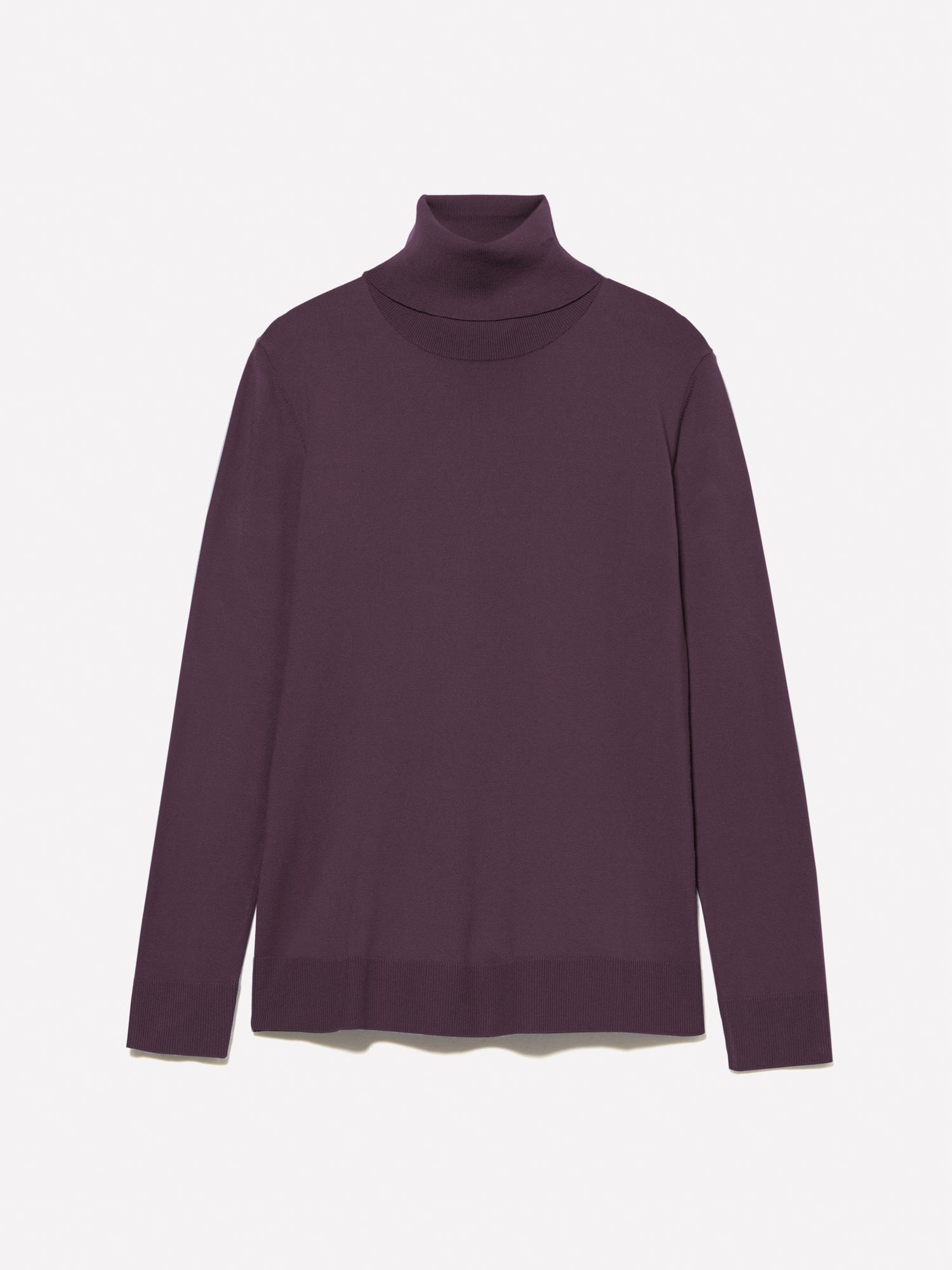Maglia dolcevita da donna prugna | Sisley Outlet