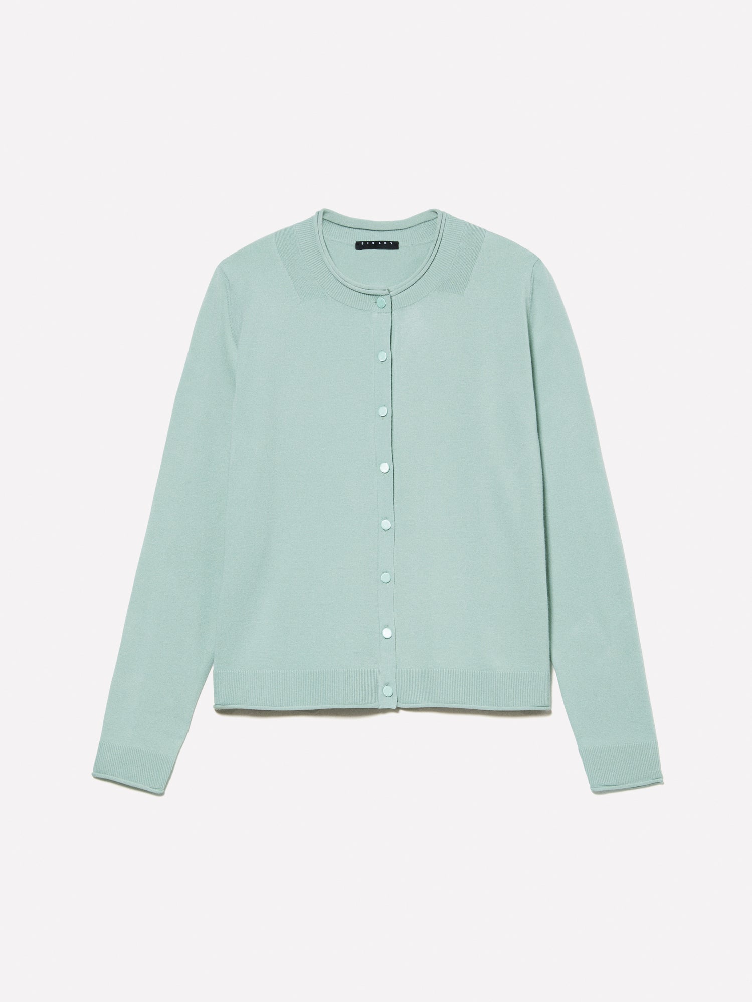 Cardigan regular fit da donna verde chiaro | Sisley Outlet