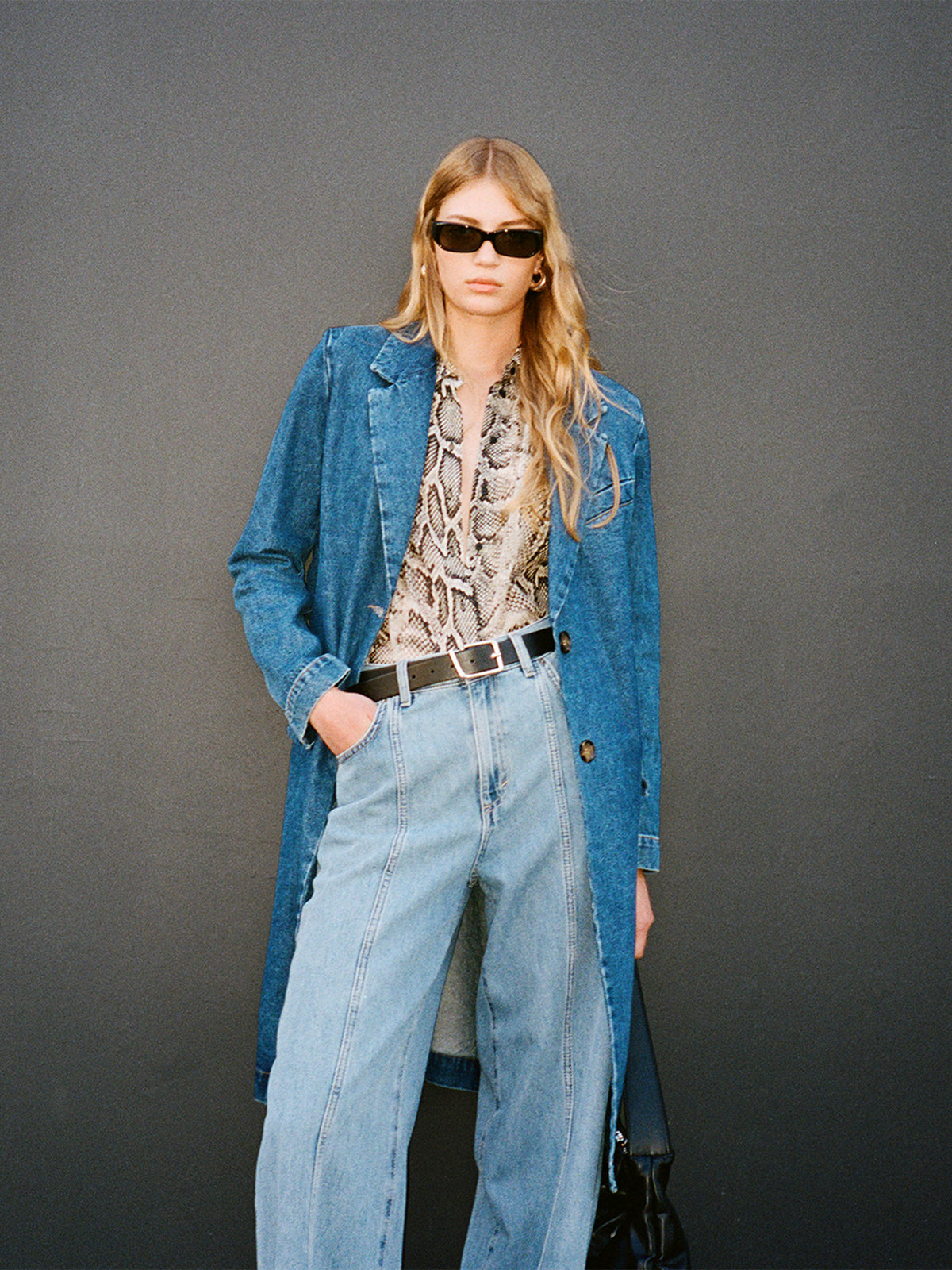 Trench di jeans