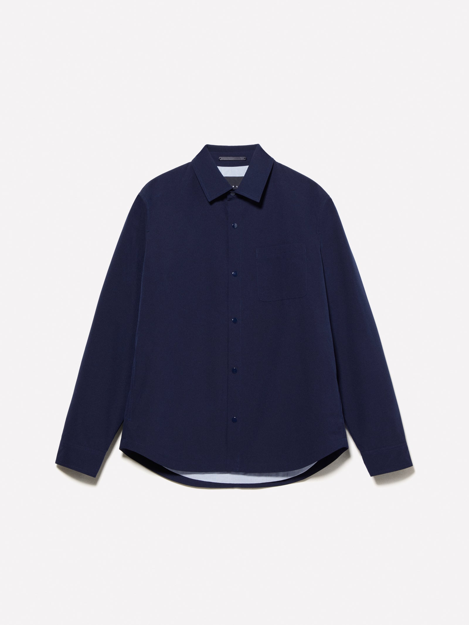 Giacca-Camicia imbottita da uomo blu scuro | Sisley Outlet