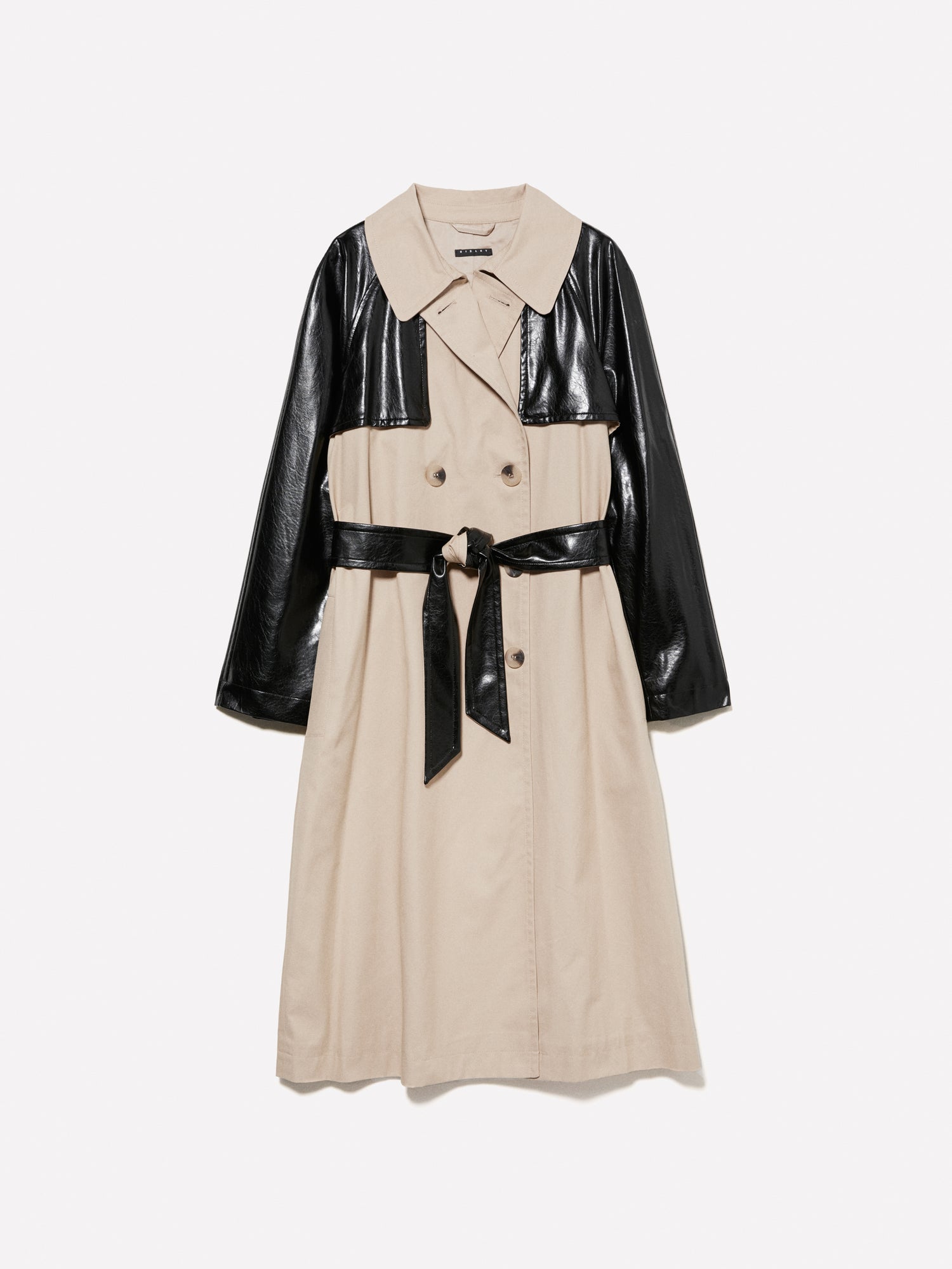 Trench con contrasto da donna multi-color | Sisley Outlet