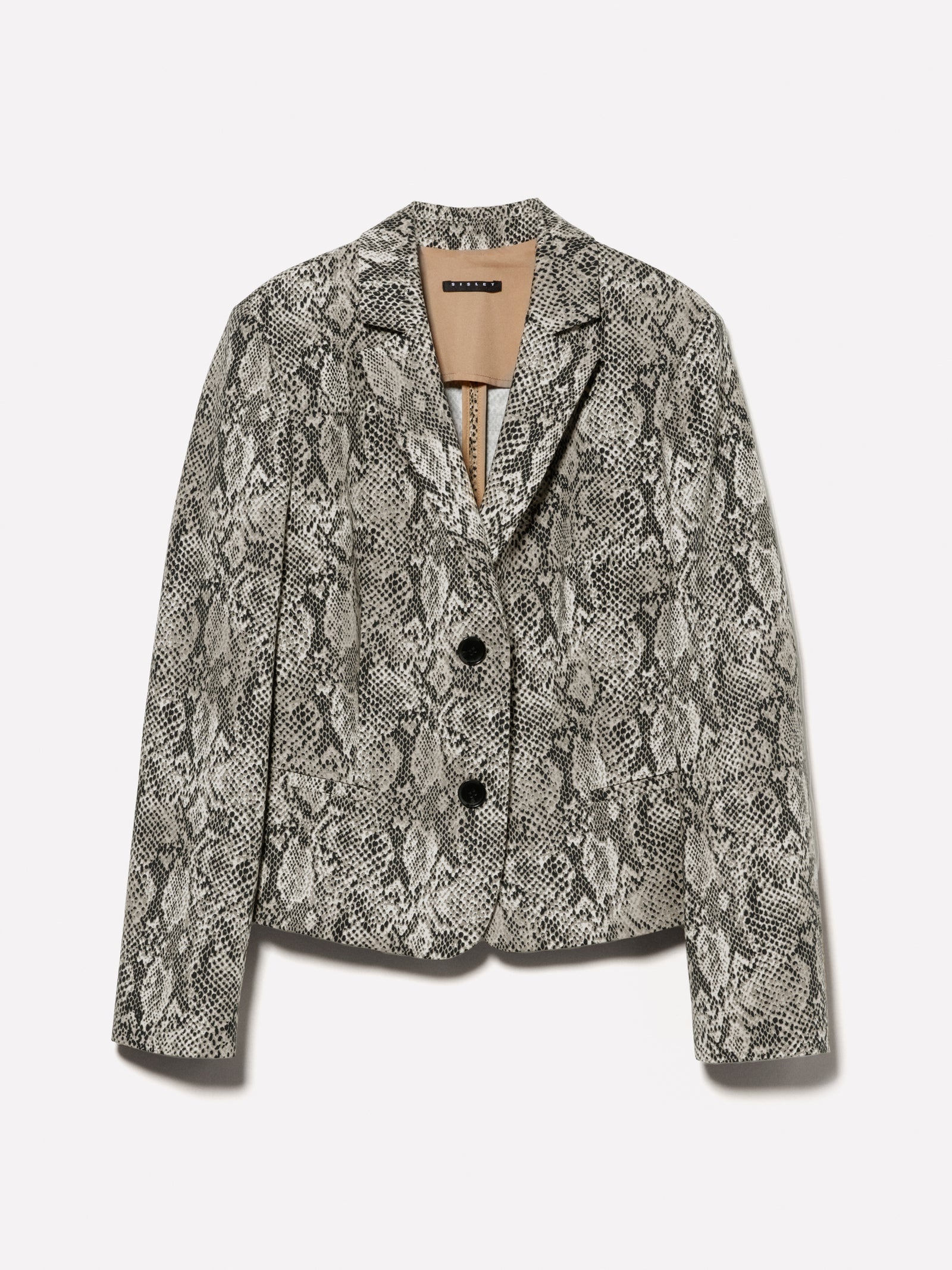Printed satin blazer da donna multi-color | Sisley Outlet