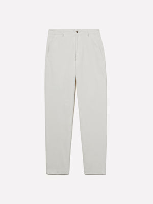 Chino beige in velluto a costine