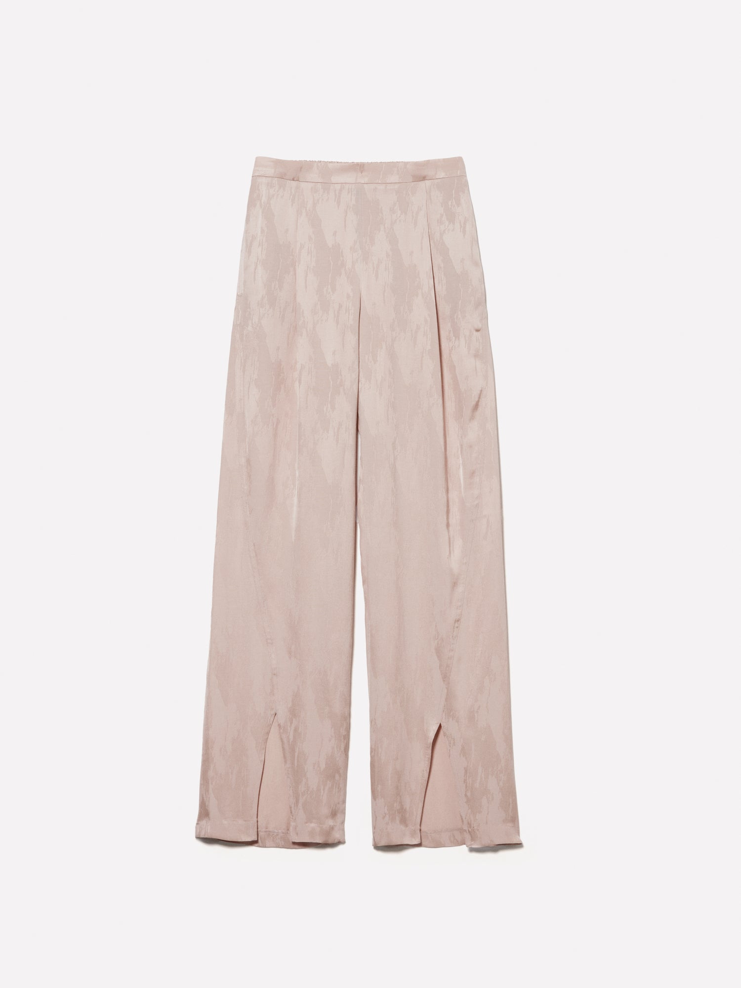 Pantaloni rosa chiaro con spacchi da donna rosa tenue | Sisley Outlet