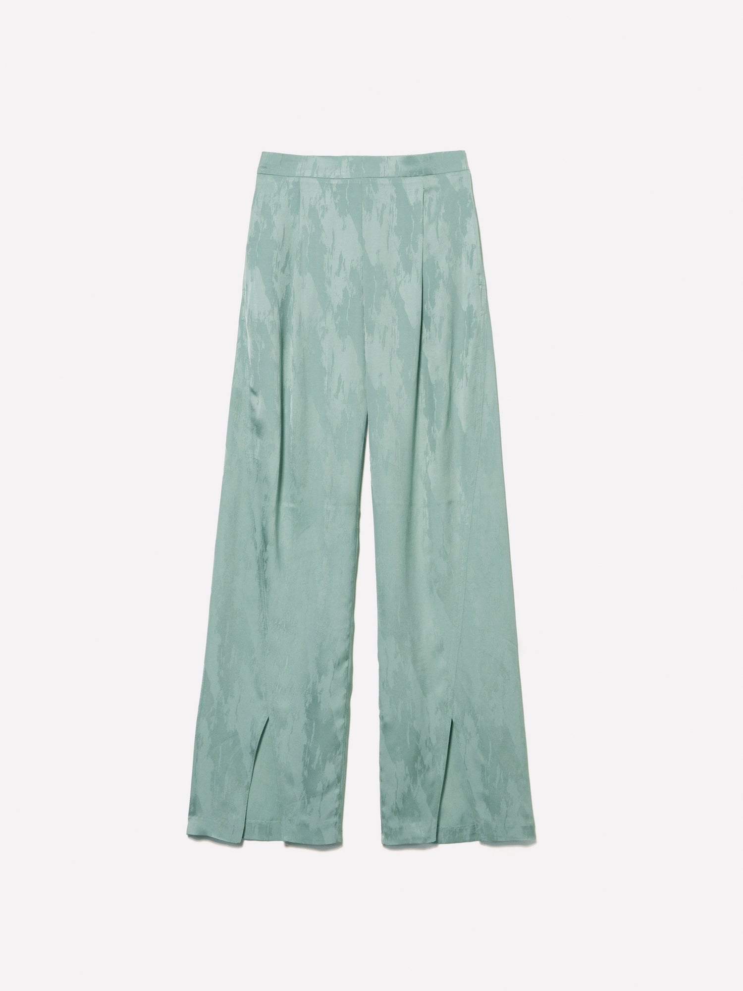 Pantaloni con spacchi da donna verde chiaro | Sisley Outlet