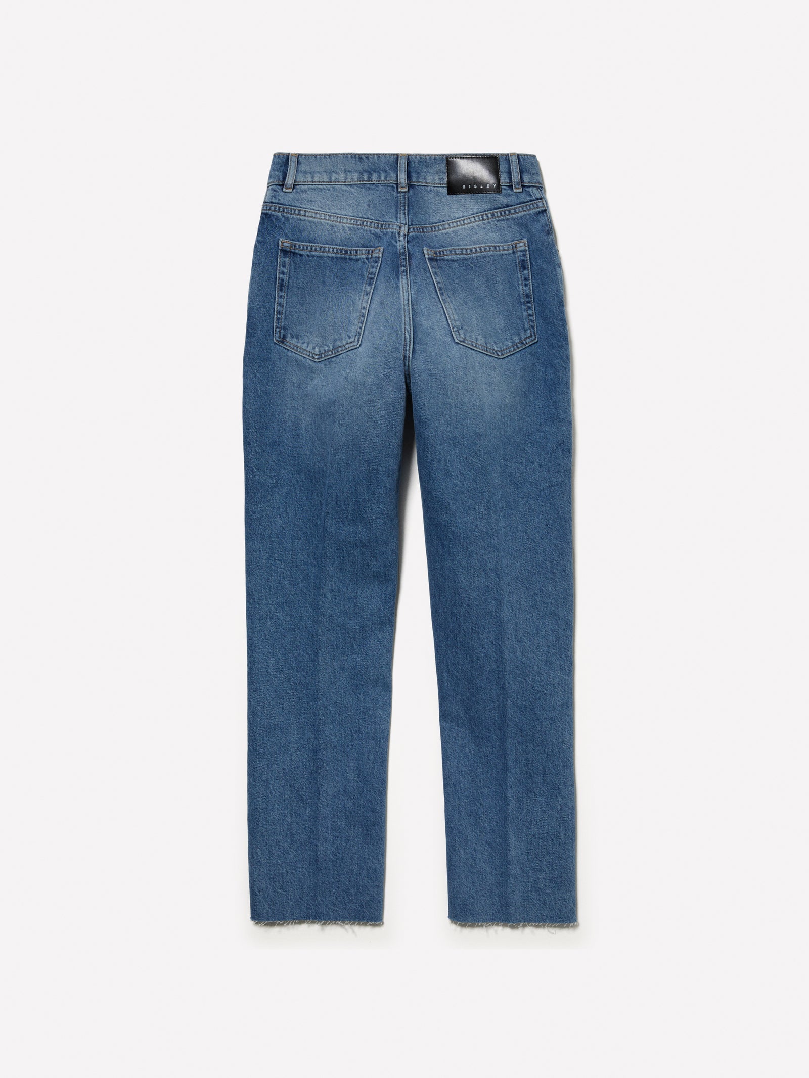 Jeans effetto patch da donna blu 2 | Sisley Outlet