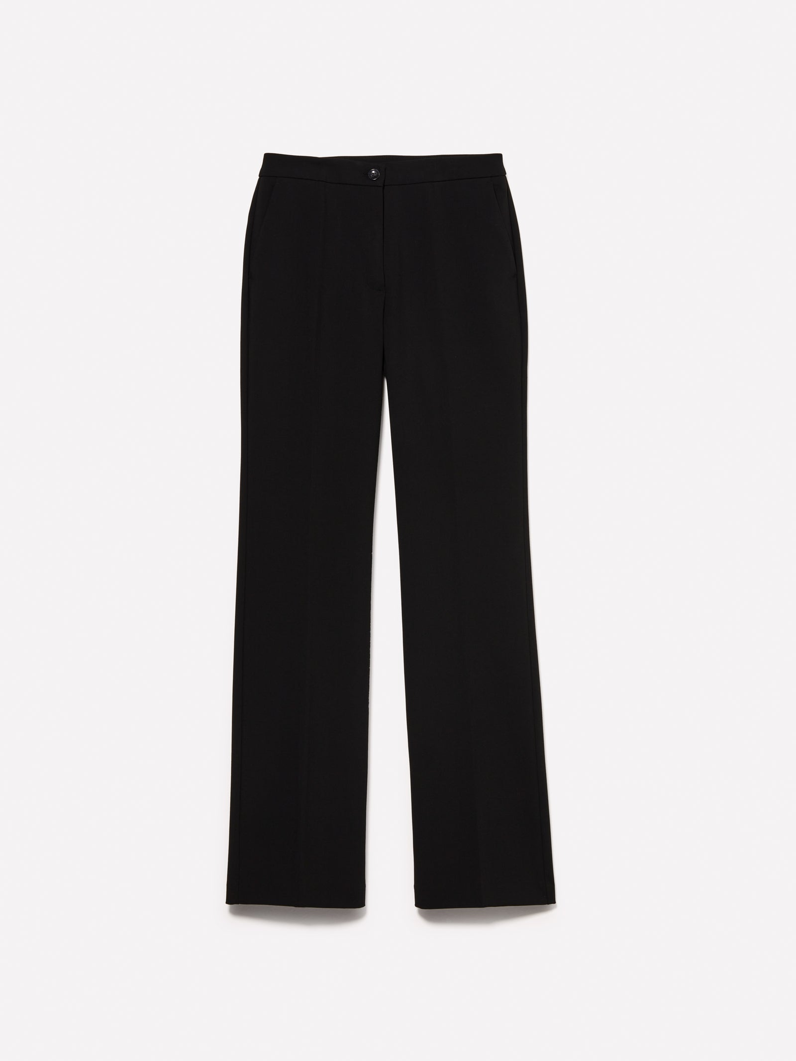 Pantaloni flare fit da donna nero | Sisley Outlet
