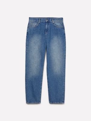 Jeans con contrasto