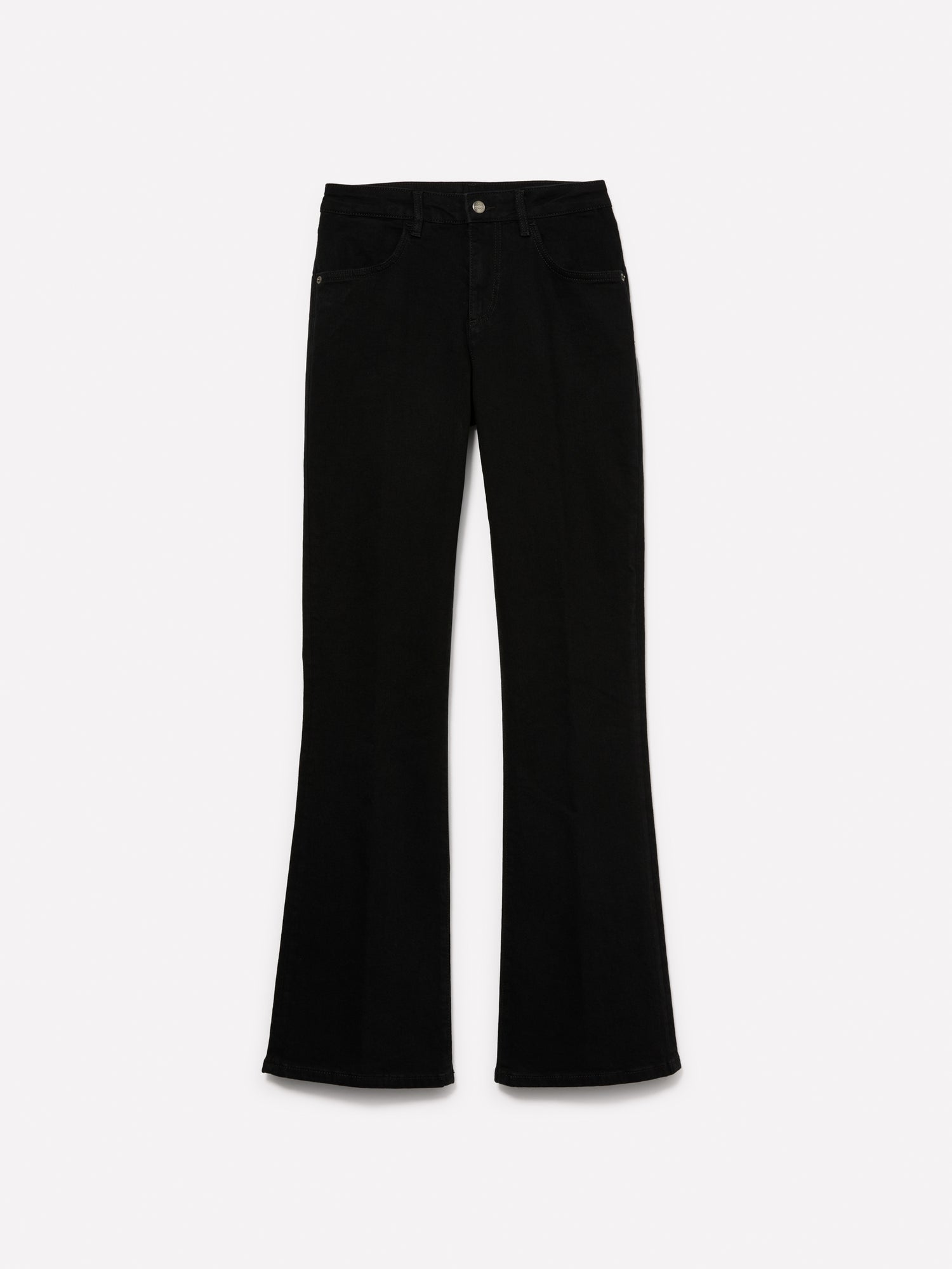 Jeans Cannes flare fit da donna nero | Sisley Outlet
