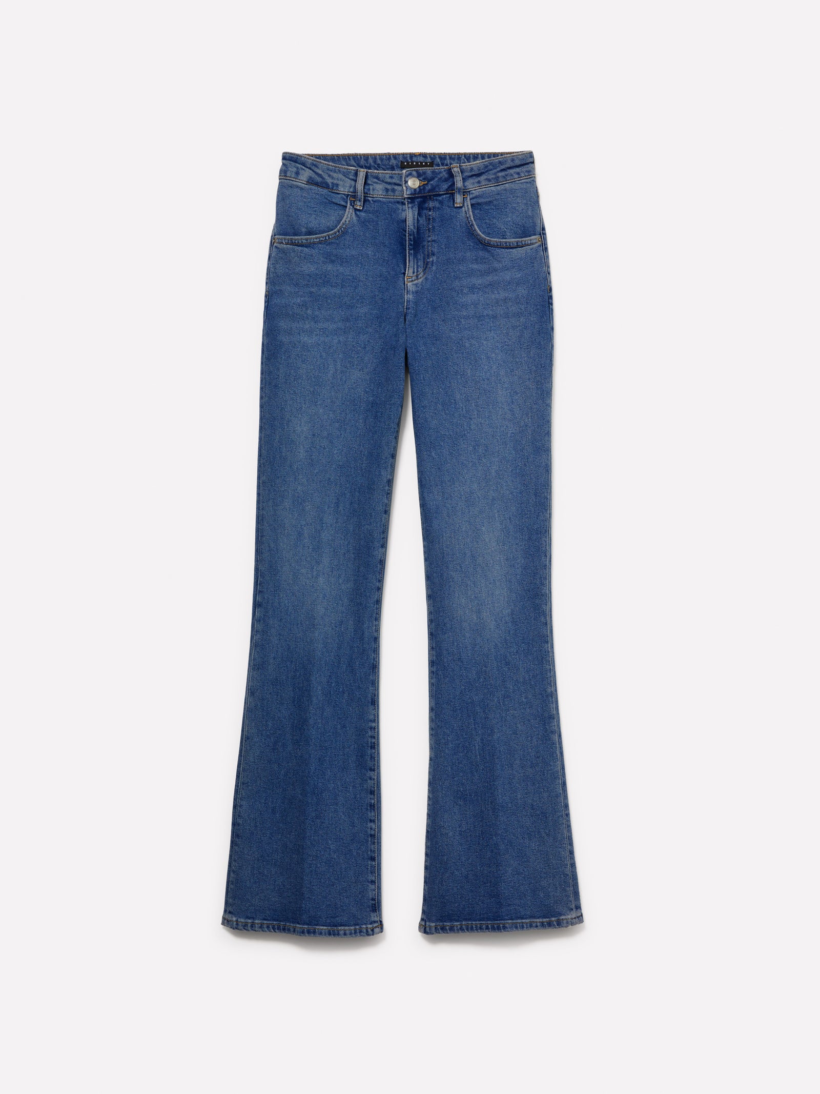 Jeans Cannes flare fit da donna blu | Sisley Outlet