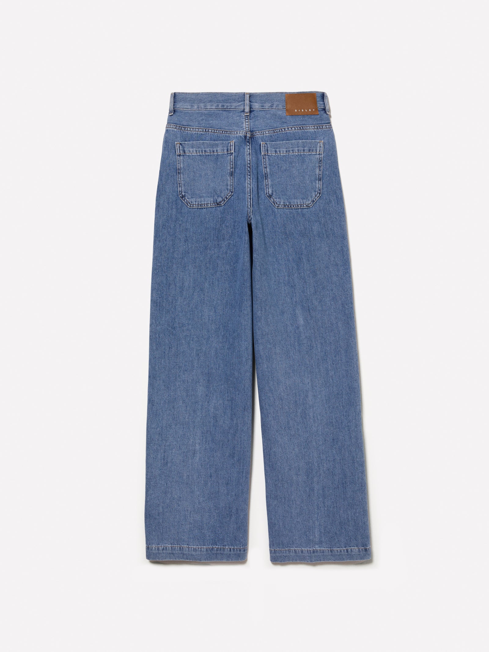 Jeans wide fit da donna blu 2 | Sisley Outlet